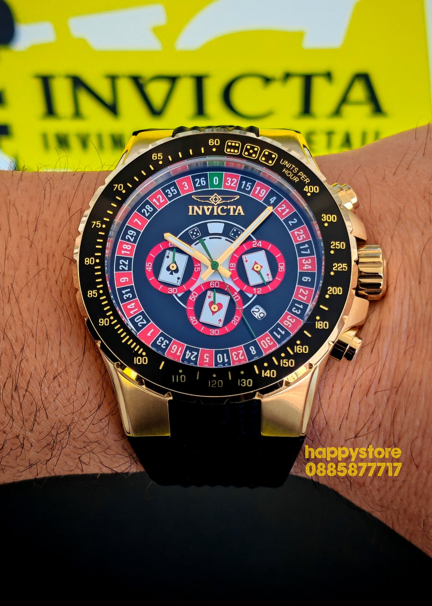 INVICTA Monte Carlo Casino 50 mm