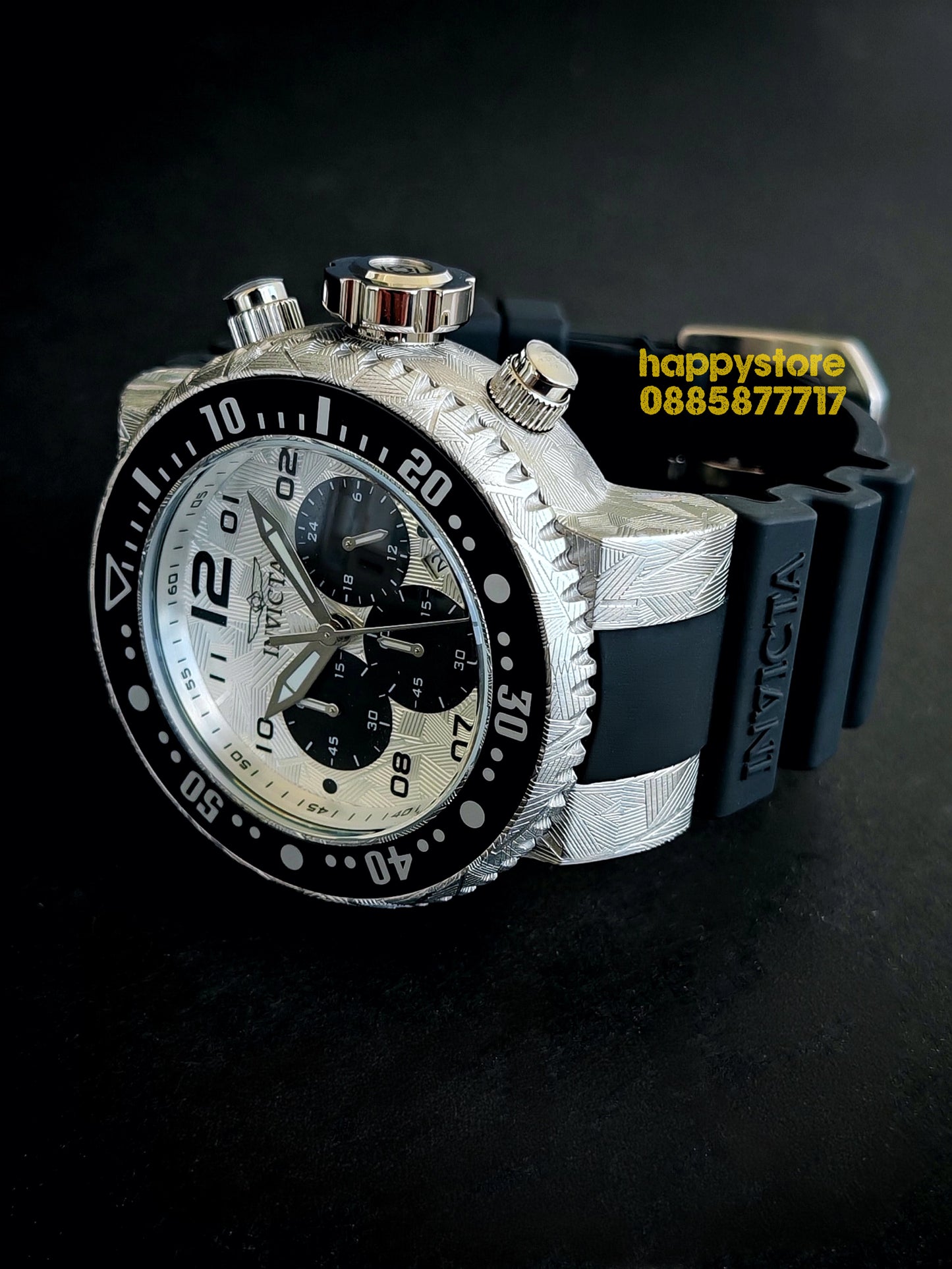 INVICTA Hummer Silver 52 mm