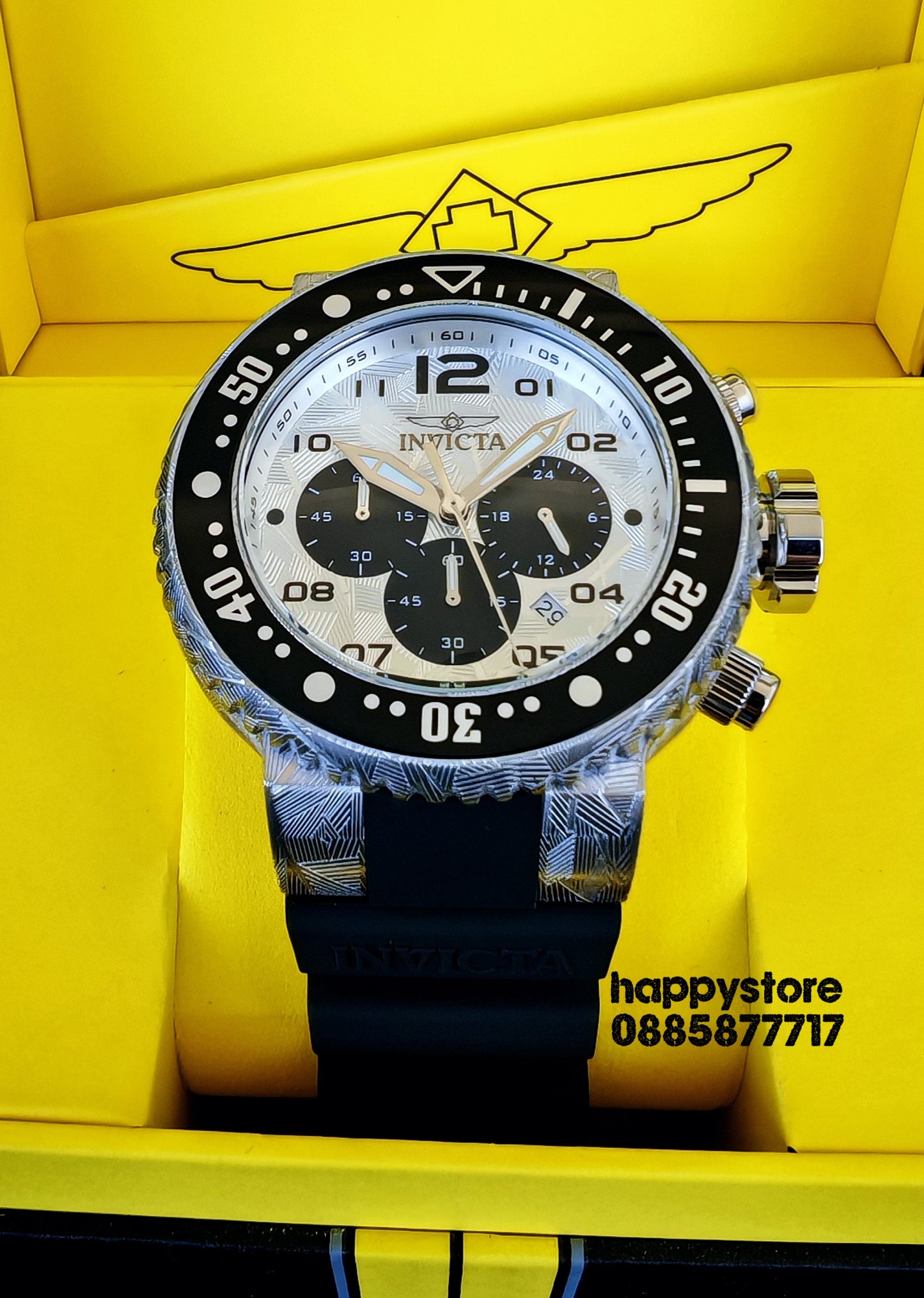 INVICTA Hummer Silver 52 mm