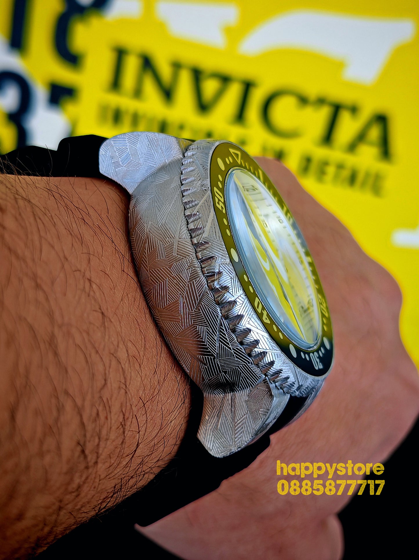 INVICTA Hummer Silver 52 mm