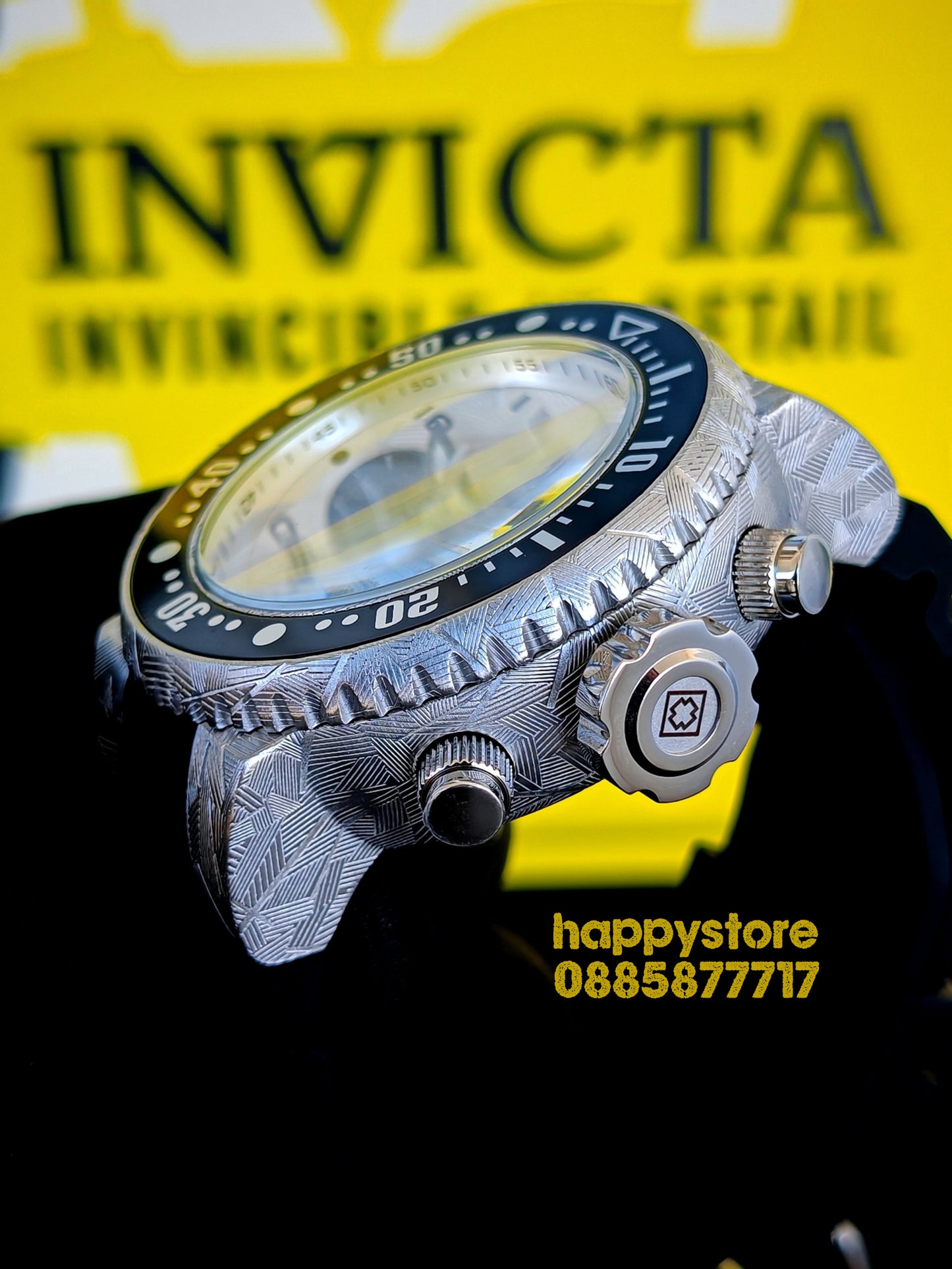 INVICTA Hummer Silver 52 mm