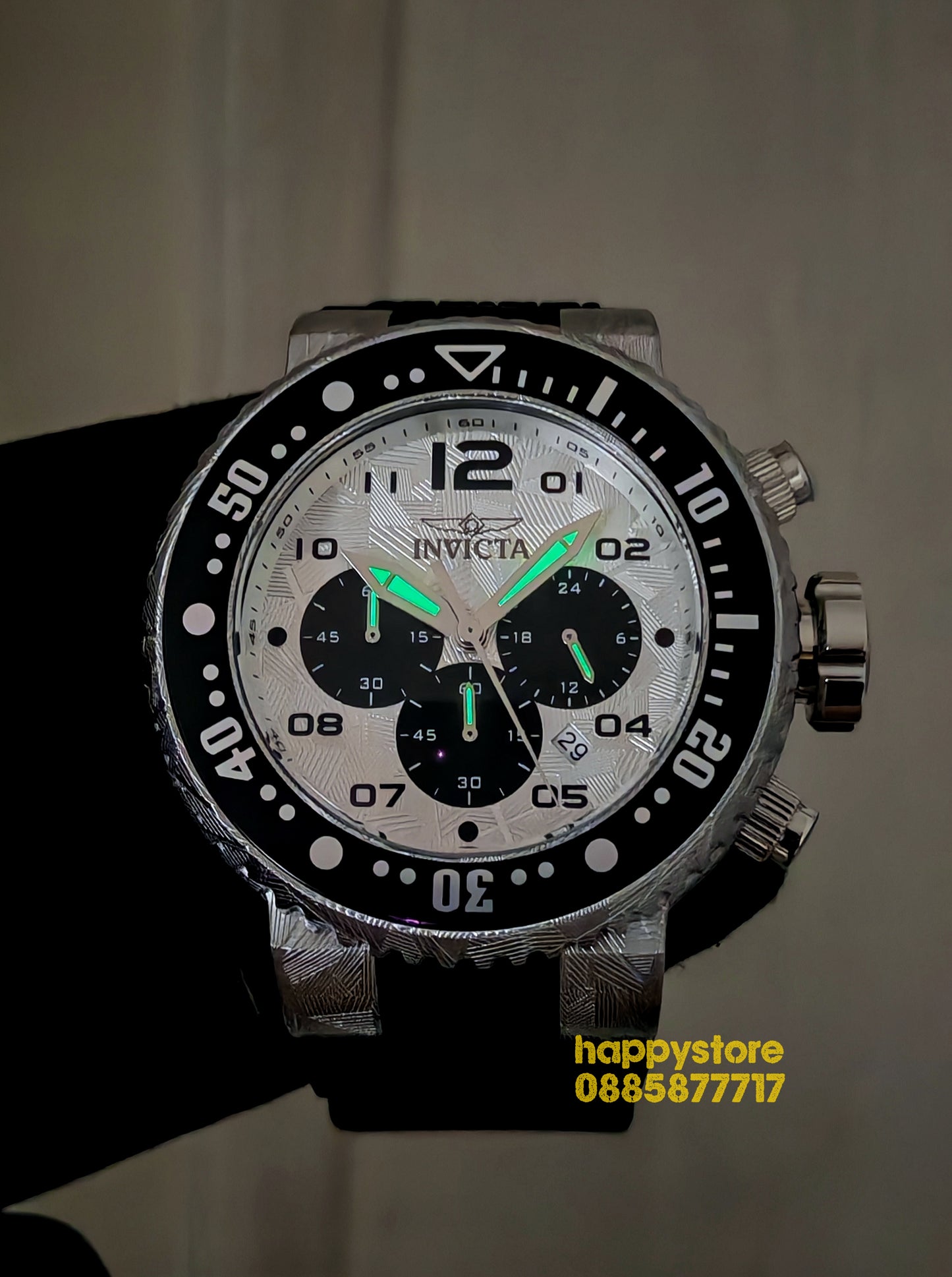 INVICTA Hummer Silver 52 mm