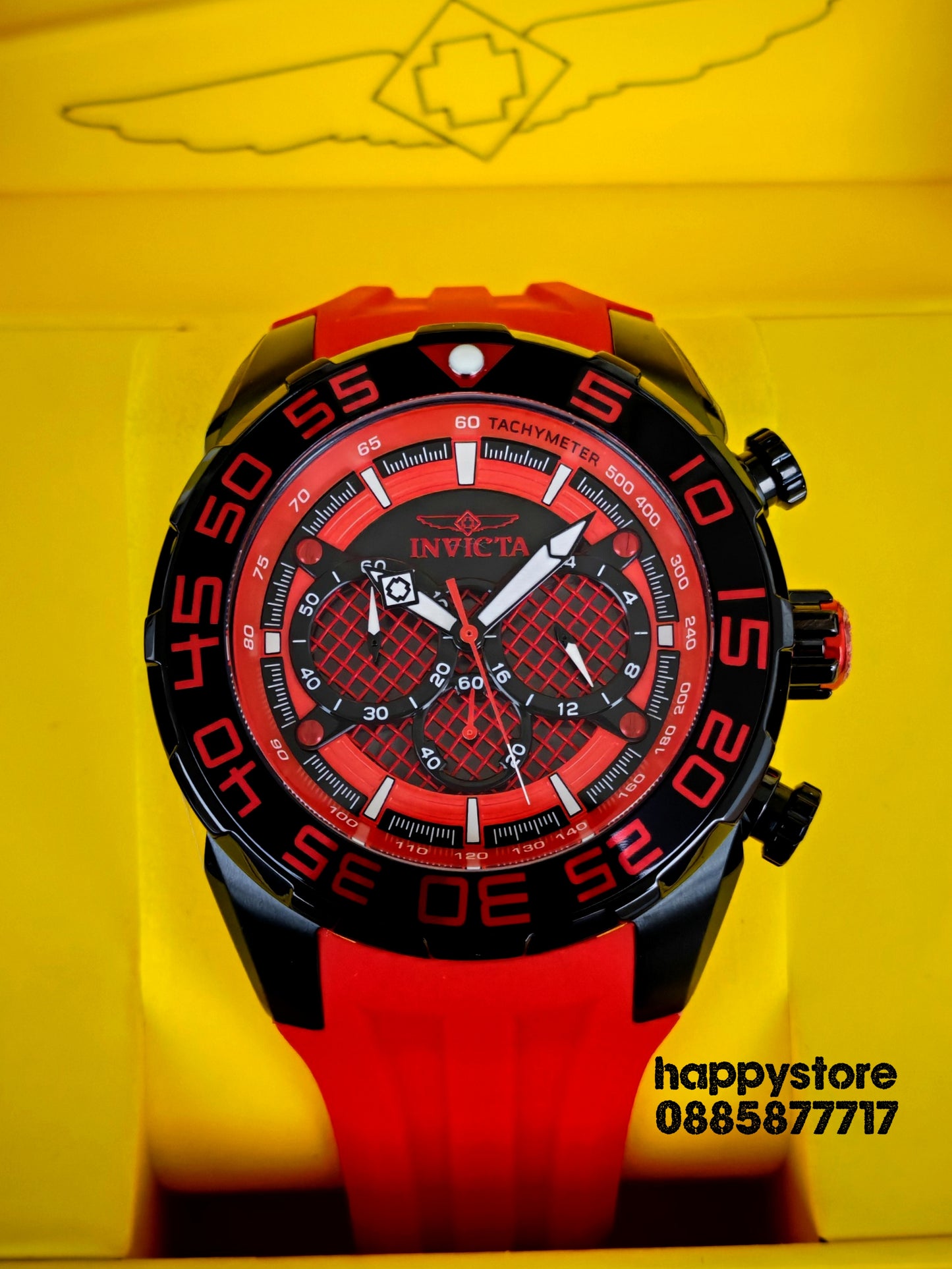 INVICTA Pogo Red 50mm