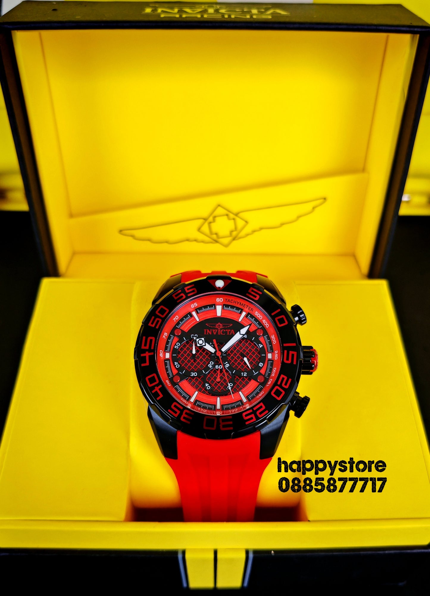 INVICTA Pogo Red 50mm