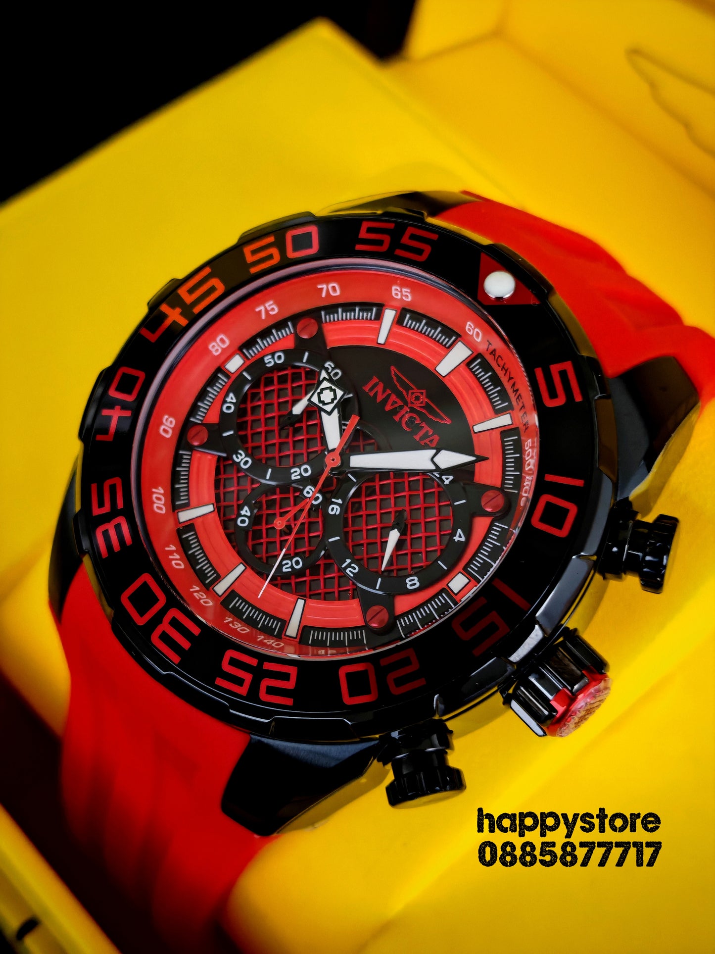 INVICTA Pogo Red 50mm