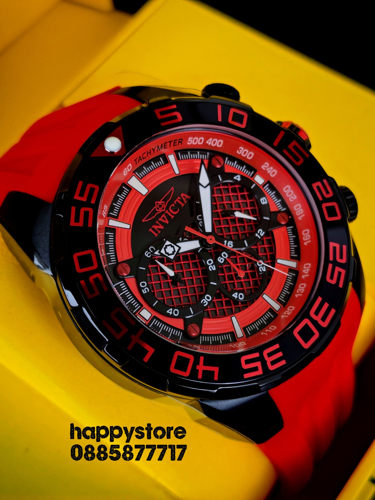 INVICTA Pogo Red 50mm