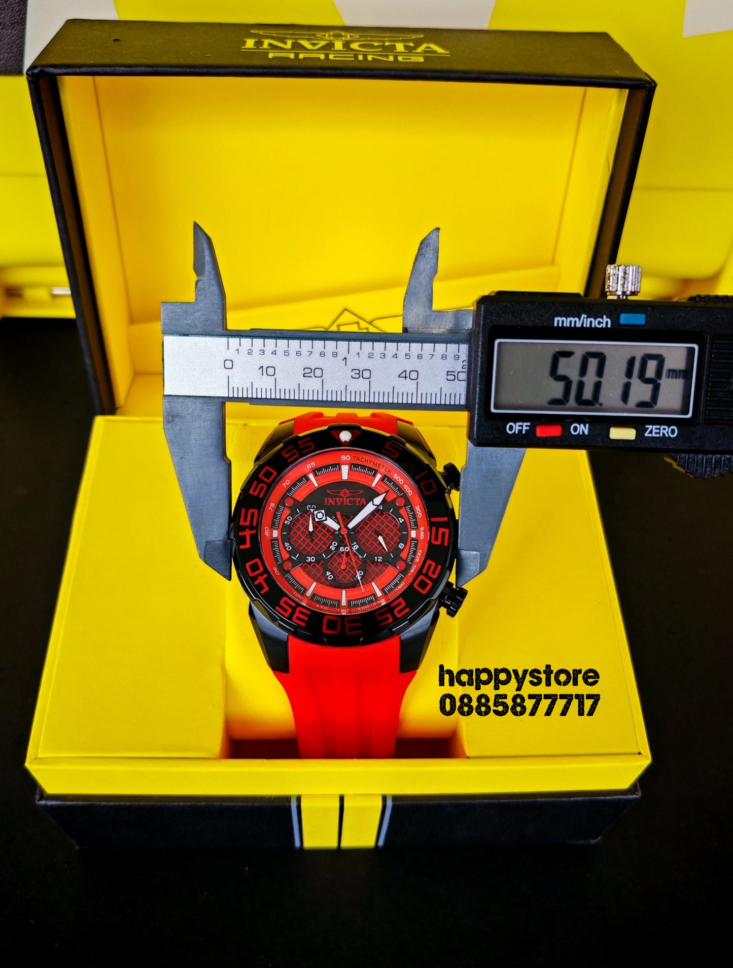 INVICTA Pogo Red 50mm