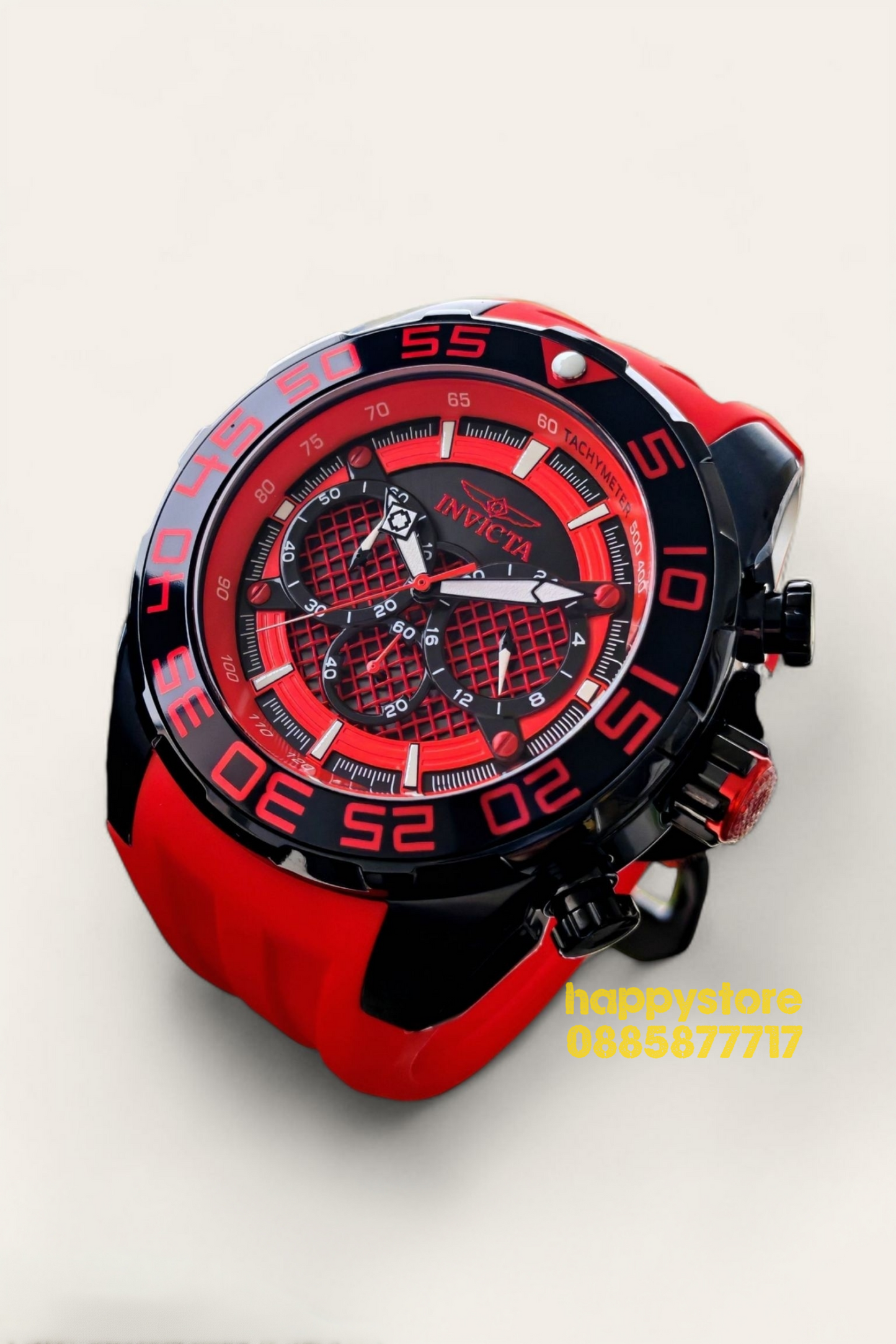 INVICTA Pogo Red 50mm