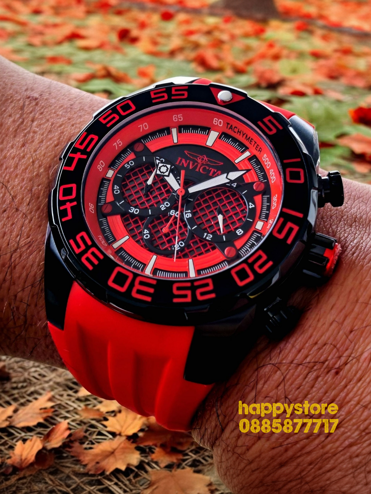 INVICTA Pogo Red 50mm