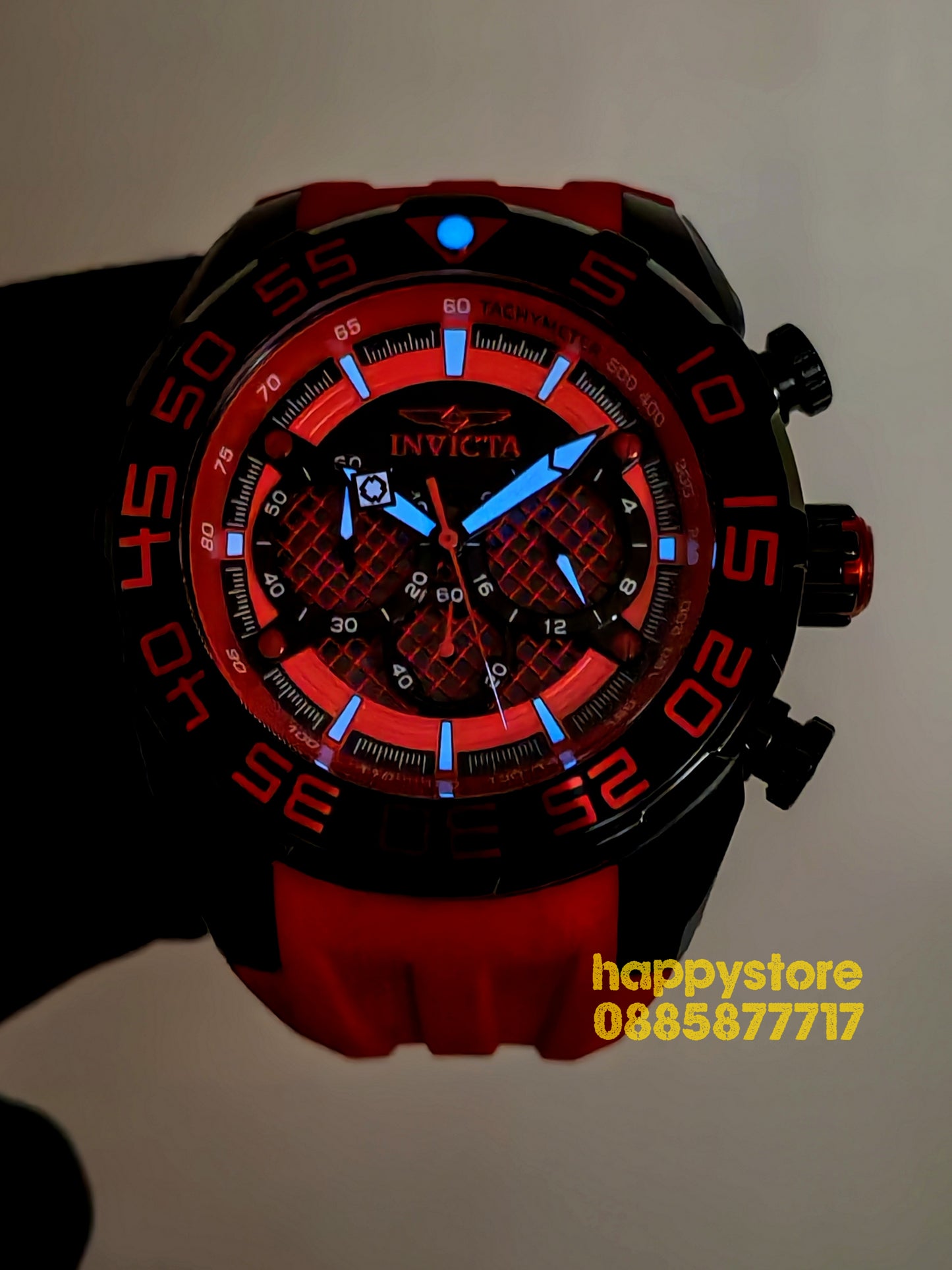INVICTA Pogo Red 50mm