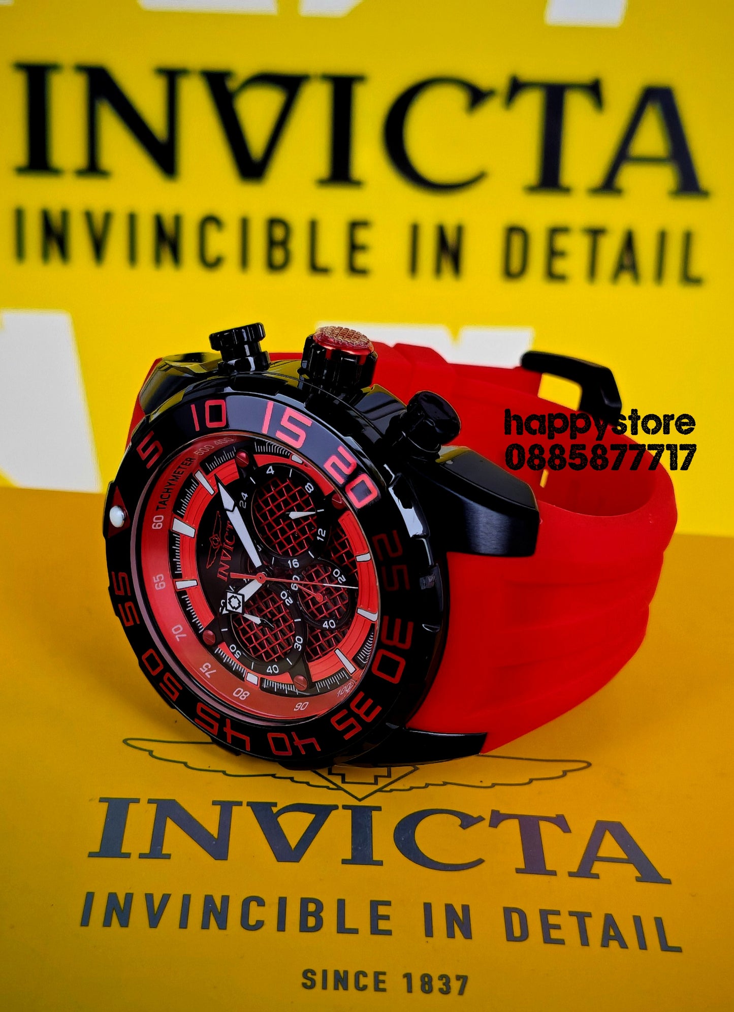INVICTA Pogo Red 50mm