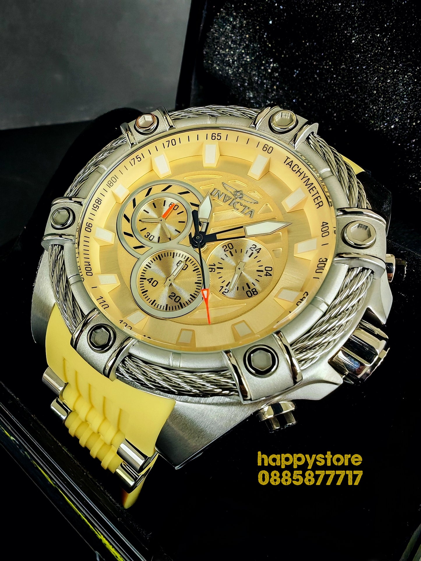 INVICTA Bolt Ivor steel 52 mm