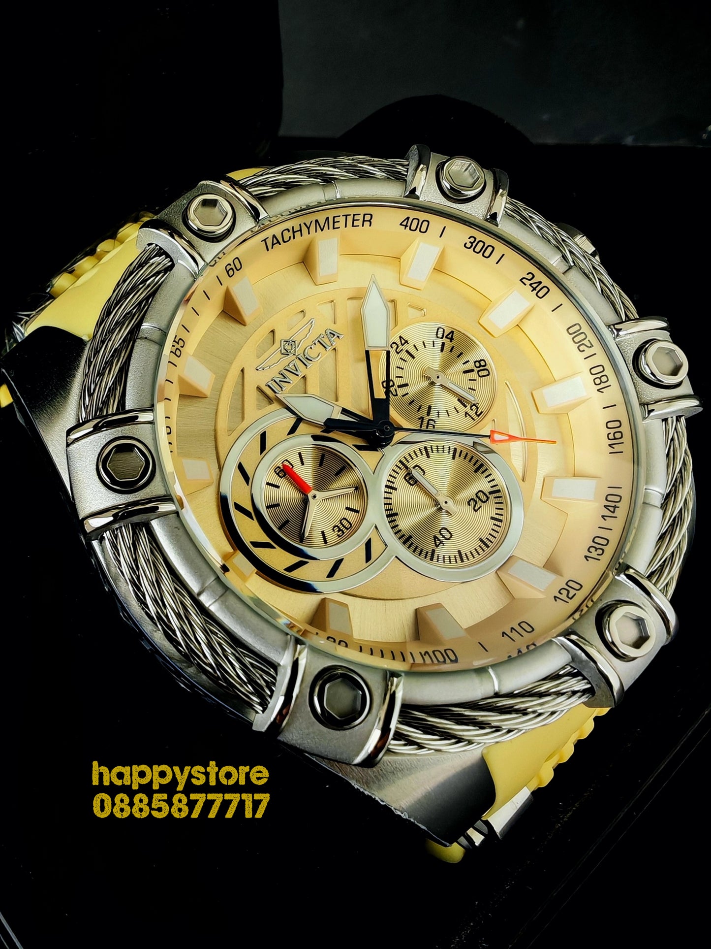 INVICTA Bolt Ivor steel 52 mm