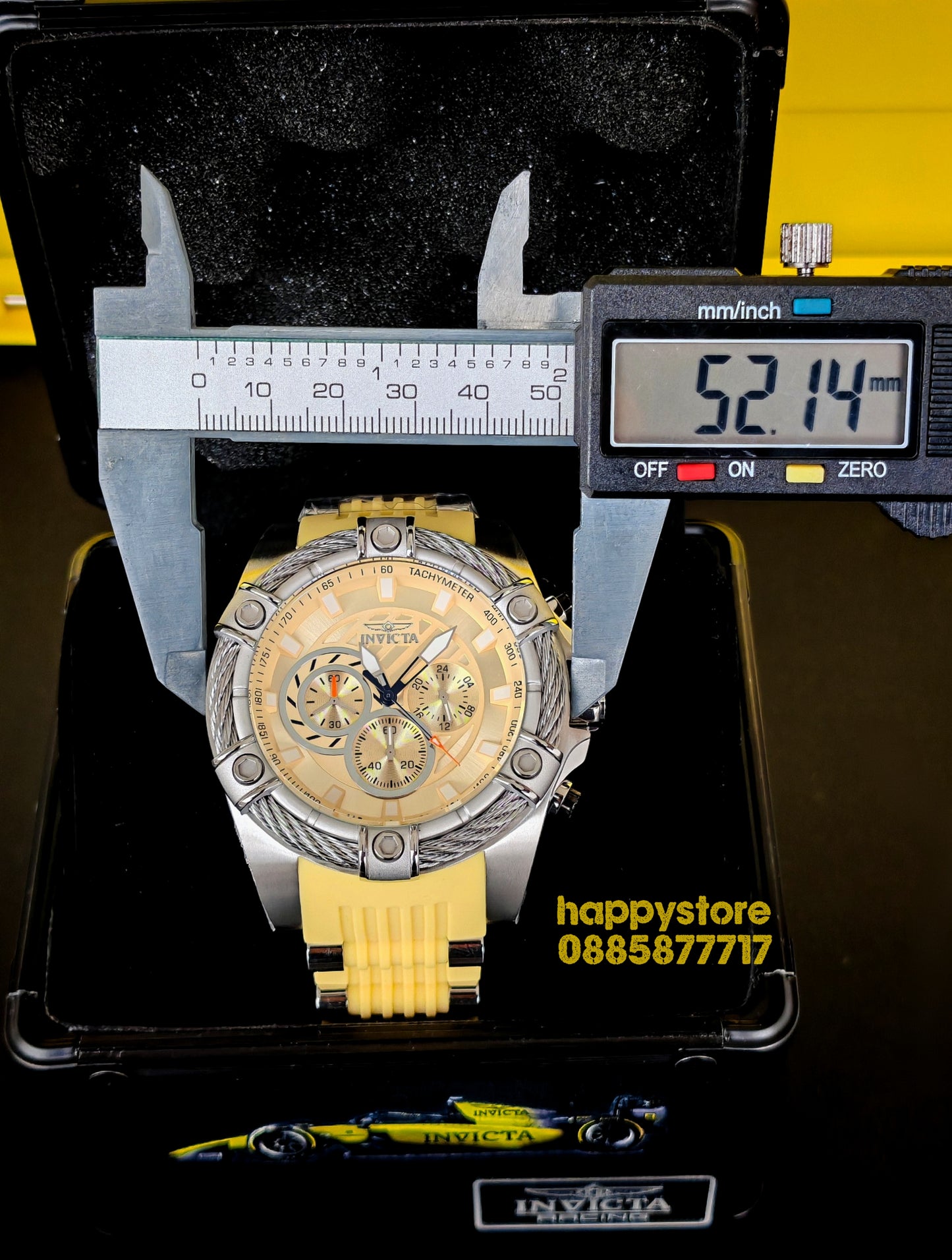 INVICTA Bolt Ivor steel 52 mm