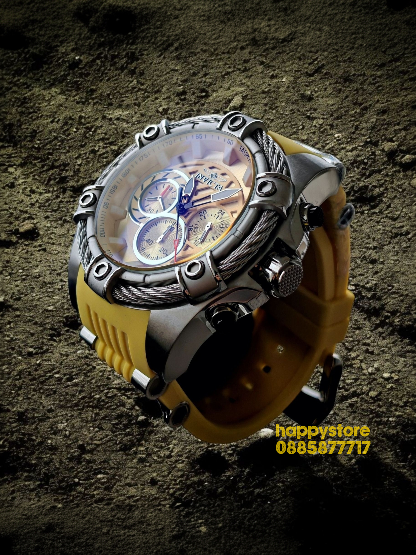 INVICTA Bolt Ivor steel 52 mm