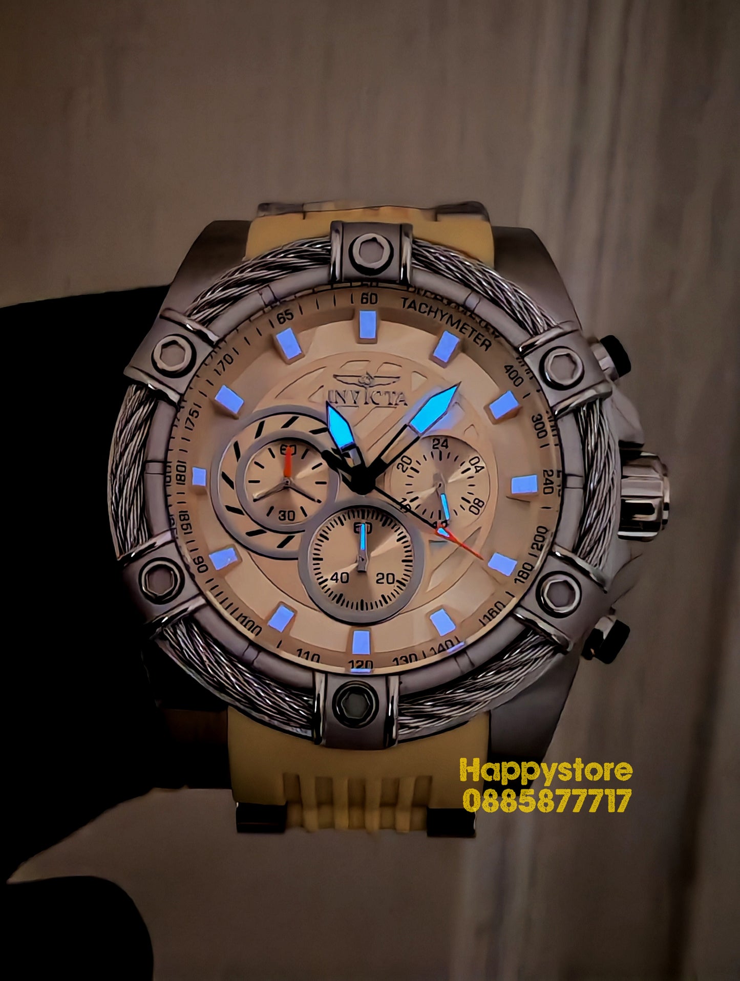 INVICTA Bolt Ivor steel 52 mm