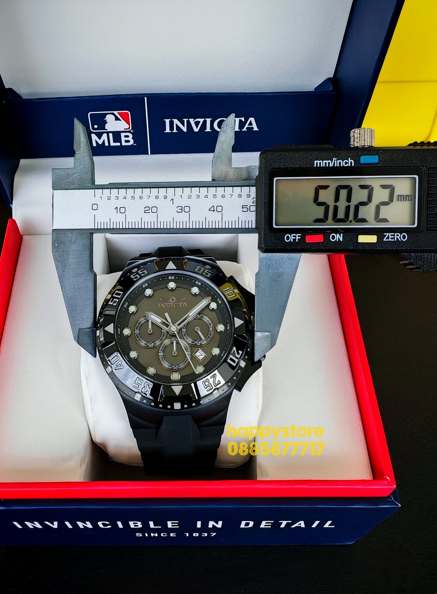INVICTA Execution black 50 mm