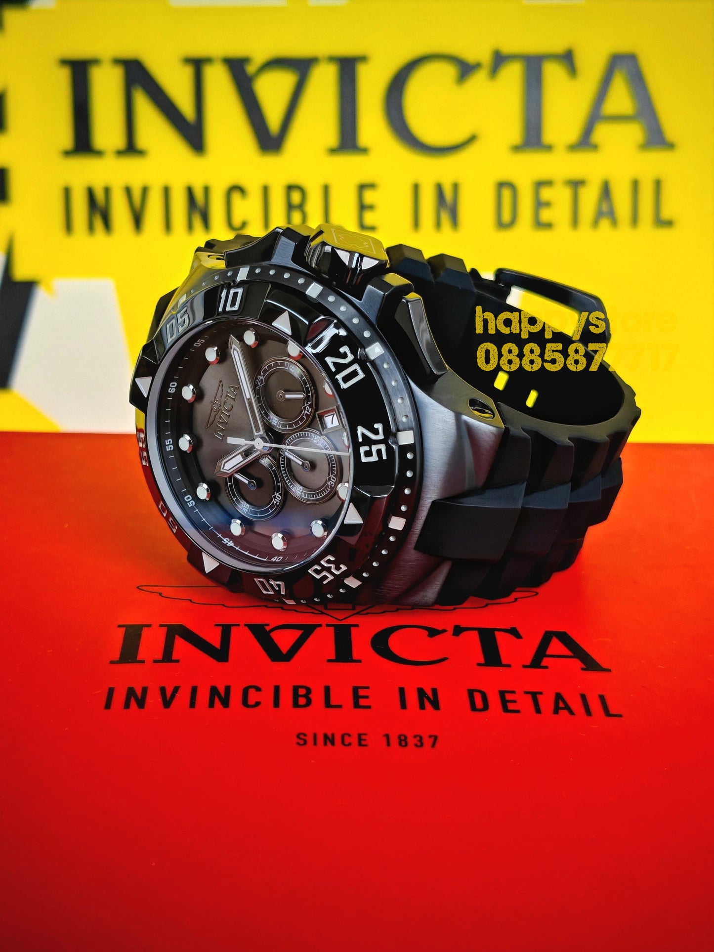 INVICTA Execution black 50 mm
