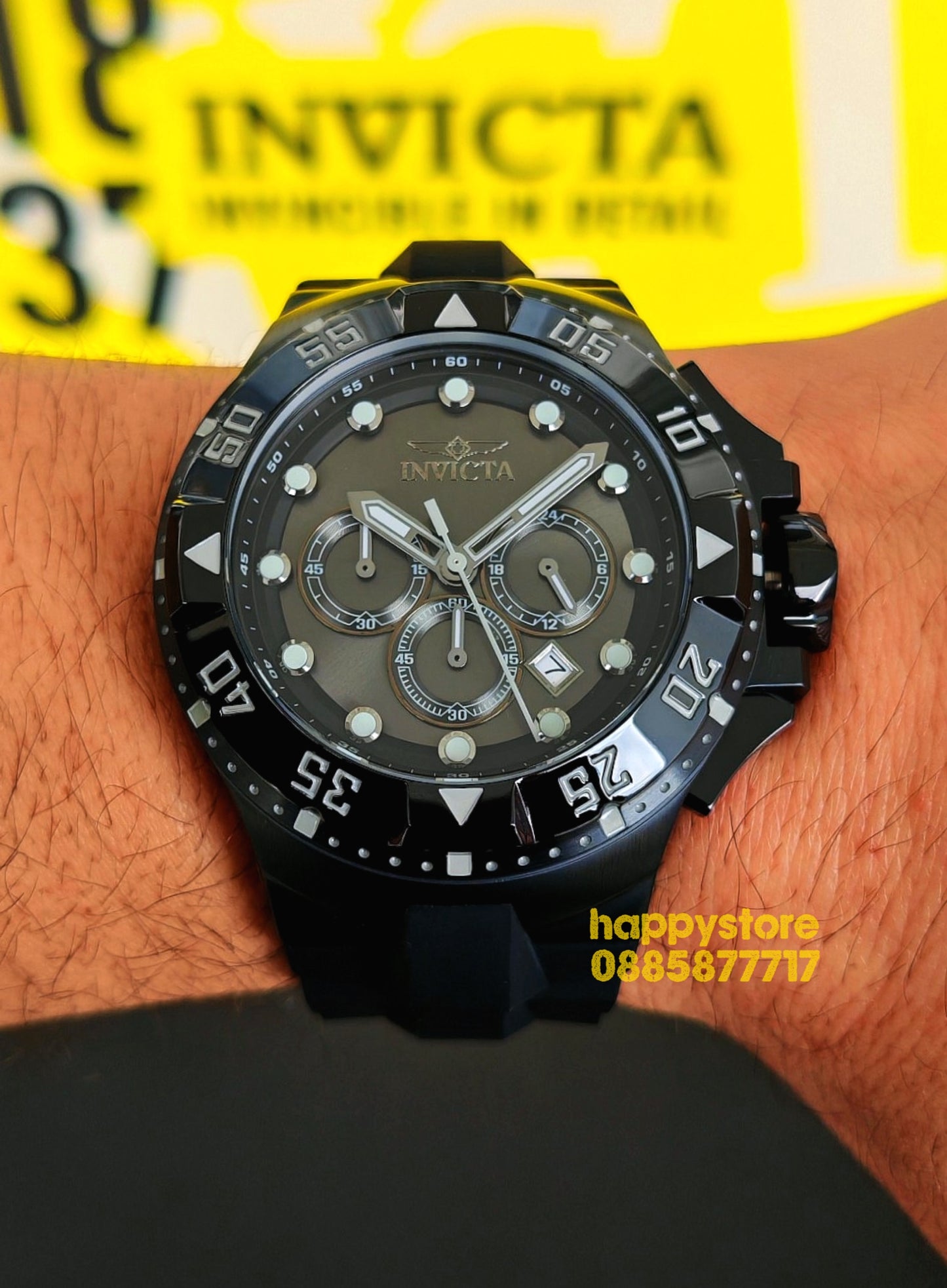 INVICTA Execution black 50 mm