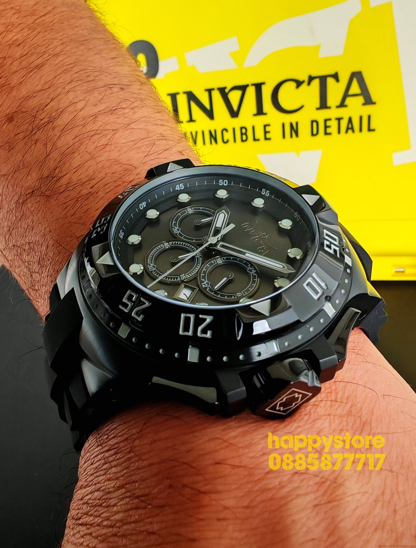 INVICTA Execution black 50 mm