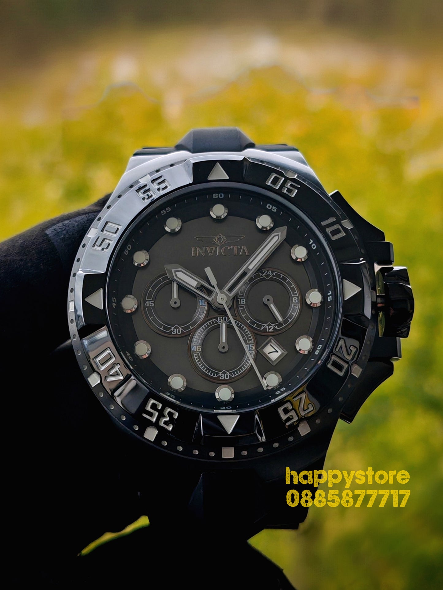 INVICTA Execution black 50 mm