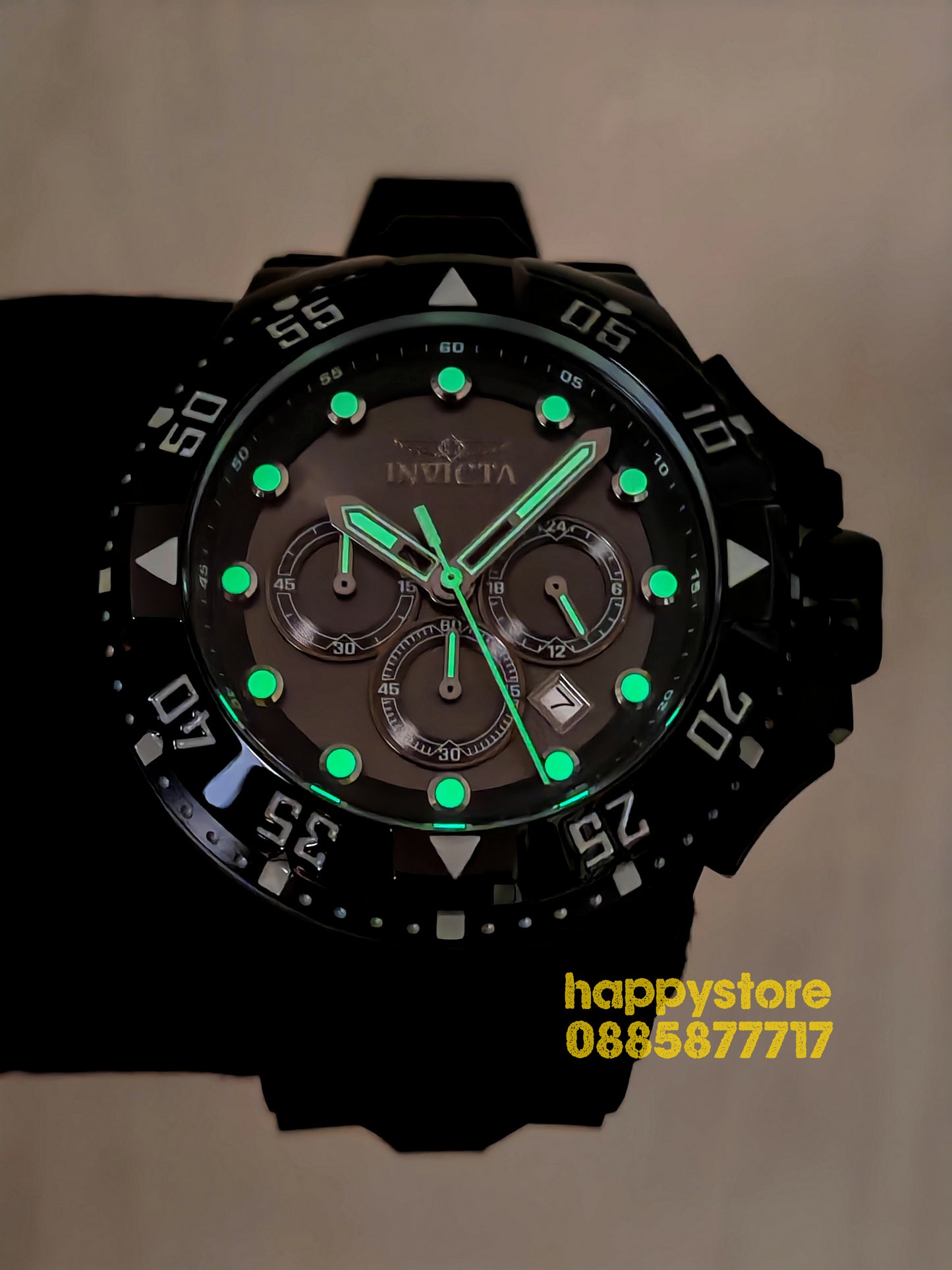 INVICTA Execution black 50 mm