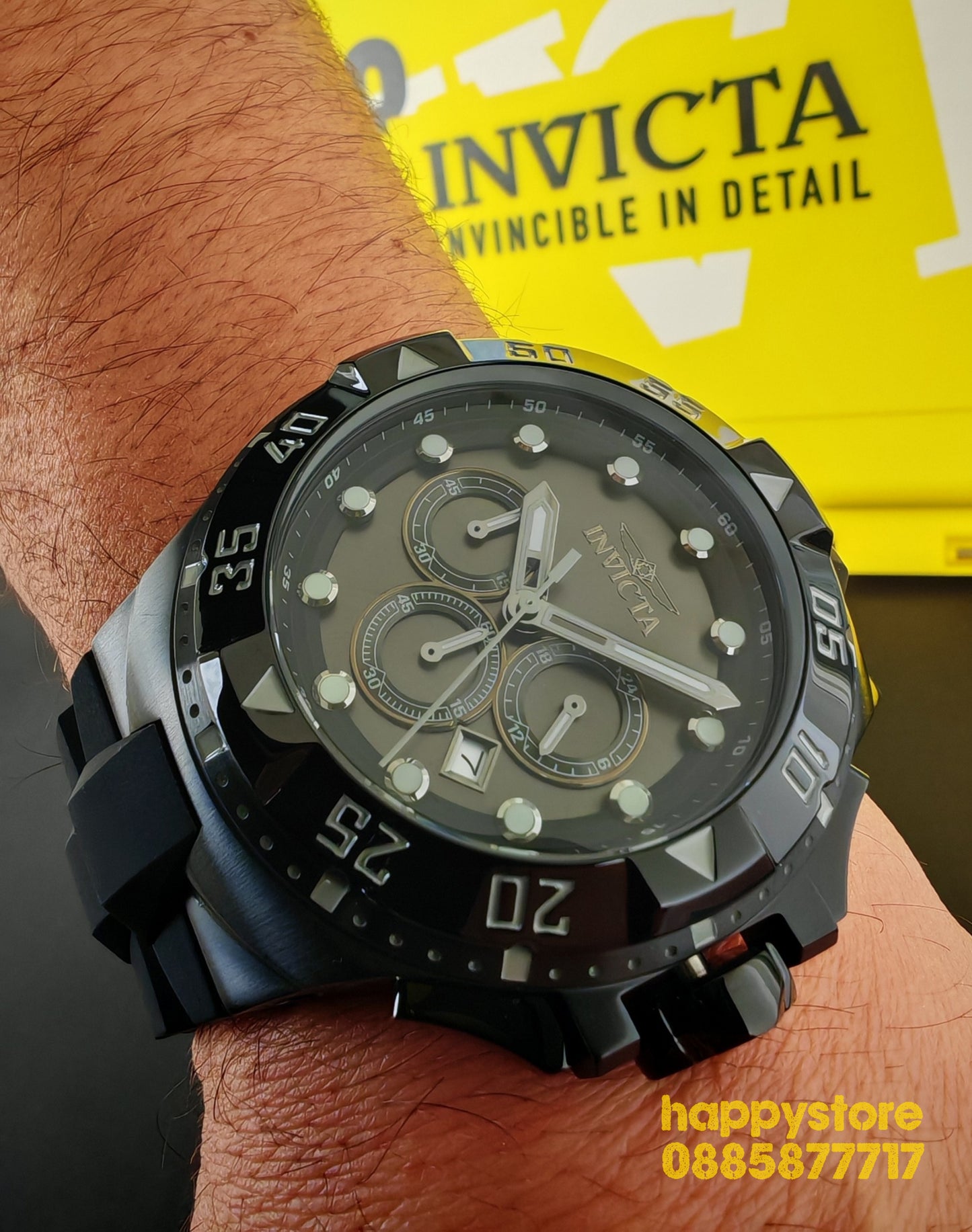 INVICTA Execution black 50 mm