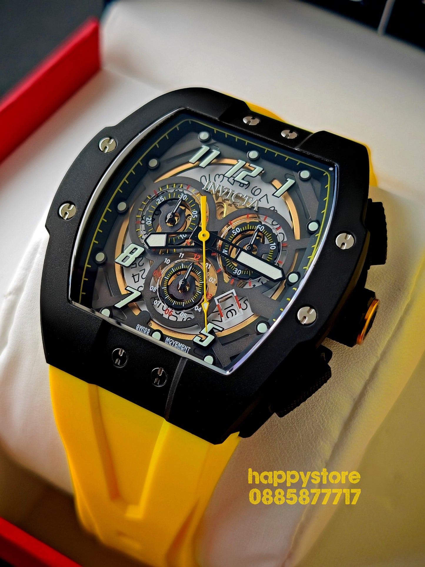 INVICTA JM Correa Swiss Yellow LIMITED EDITION 47мм