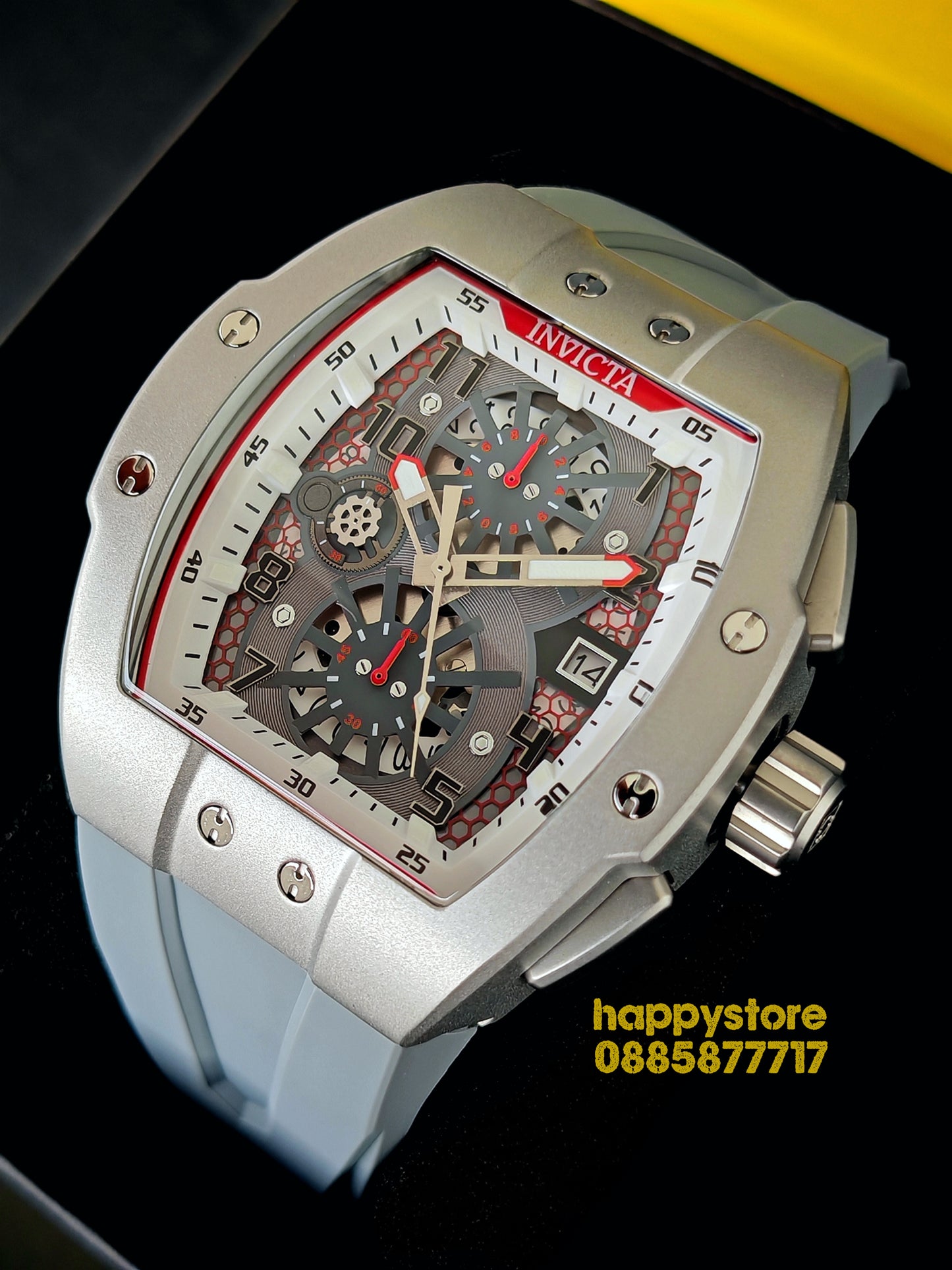 INVICTA Racing Srada Silver 47 mm
