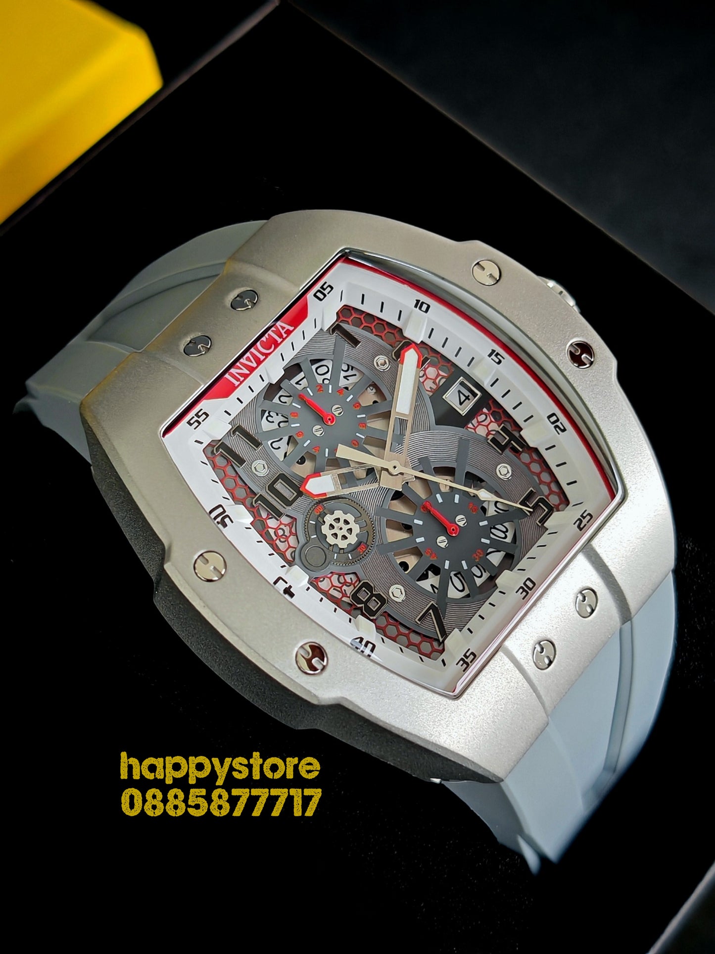 INVICTA Racing Srada Silver 47 mm