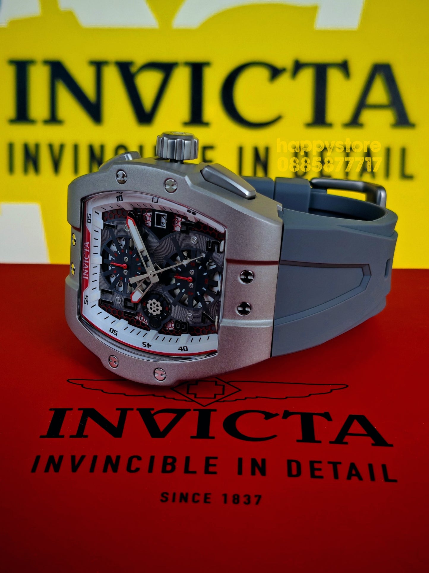 INVICTA Racing Srada Silver 47 mm