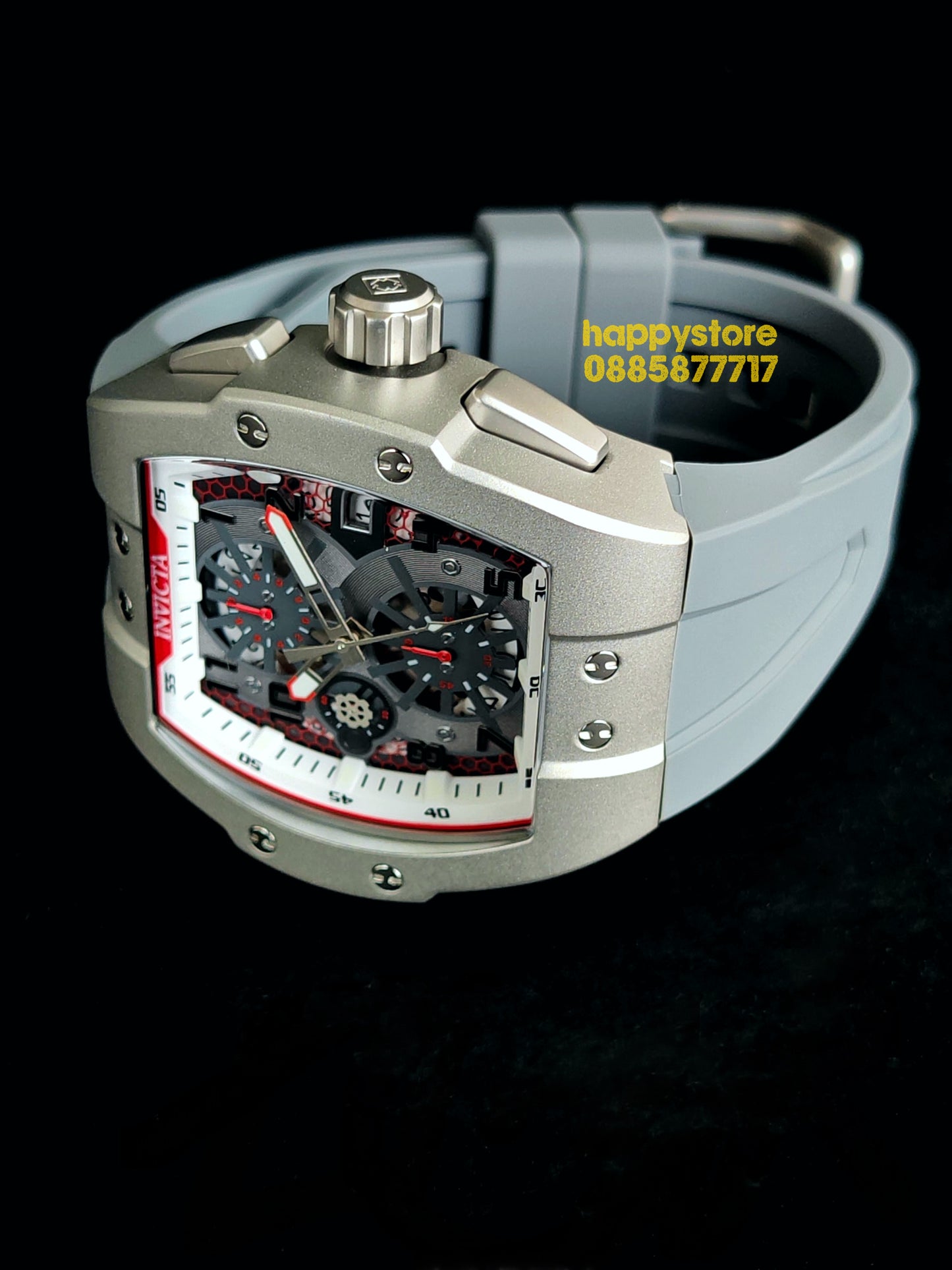 INVICTA Racing Srada Silver 47 mm