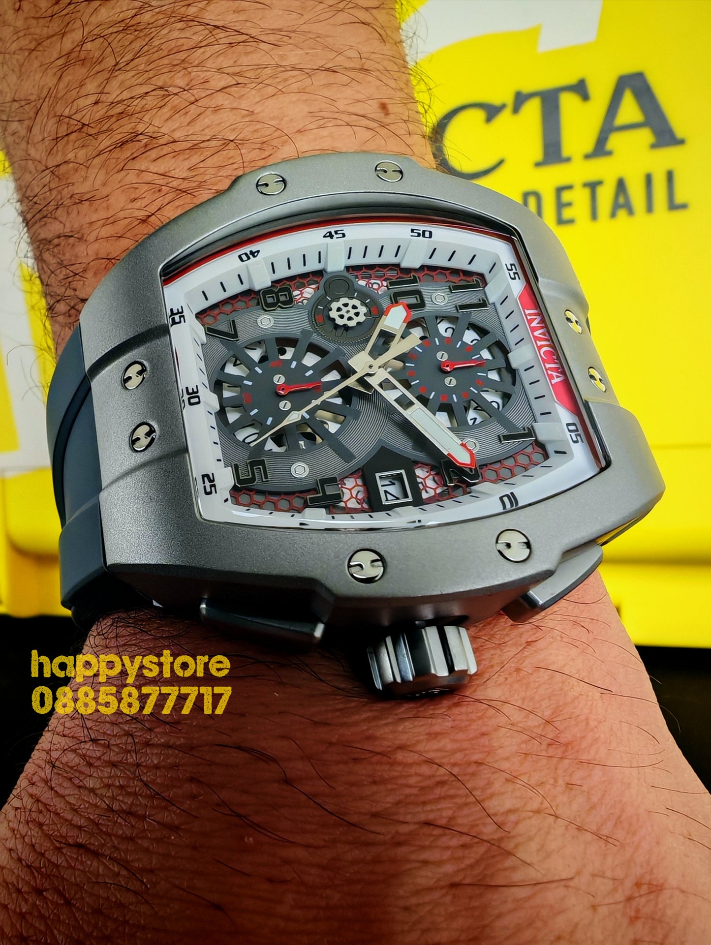 INVICTA Racing Srada Silver 47 mm