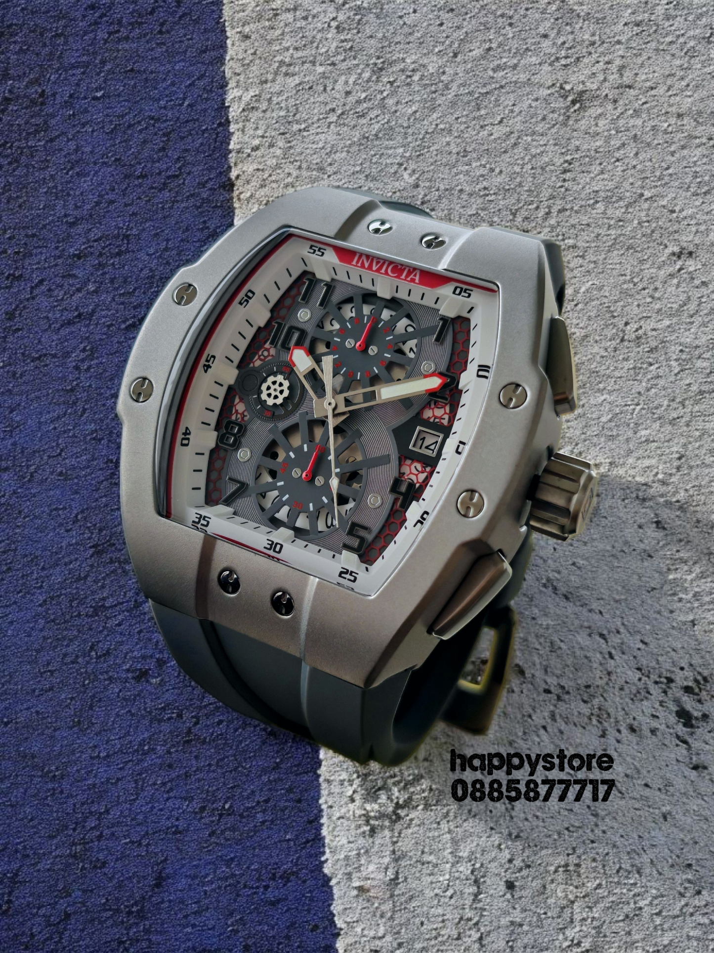 INVICTA Racing Srada Silver 47 mm