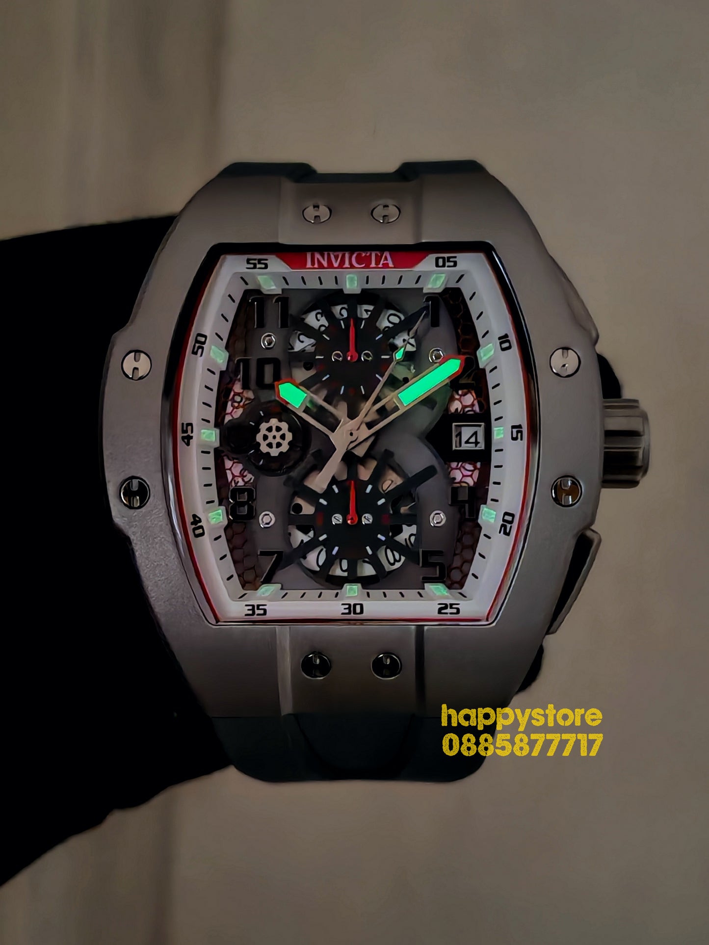 INVICTA Racing Srada Silver 47 mm