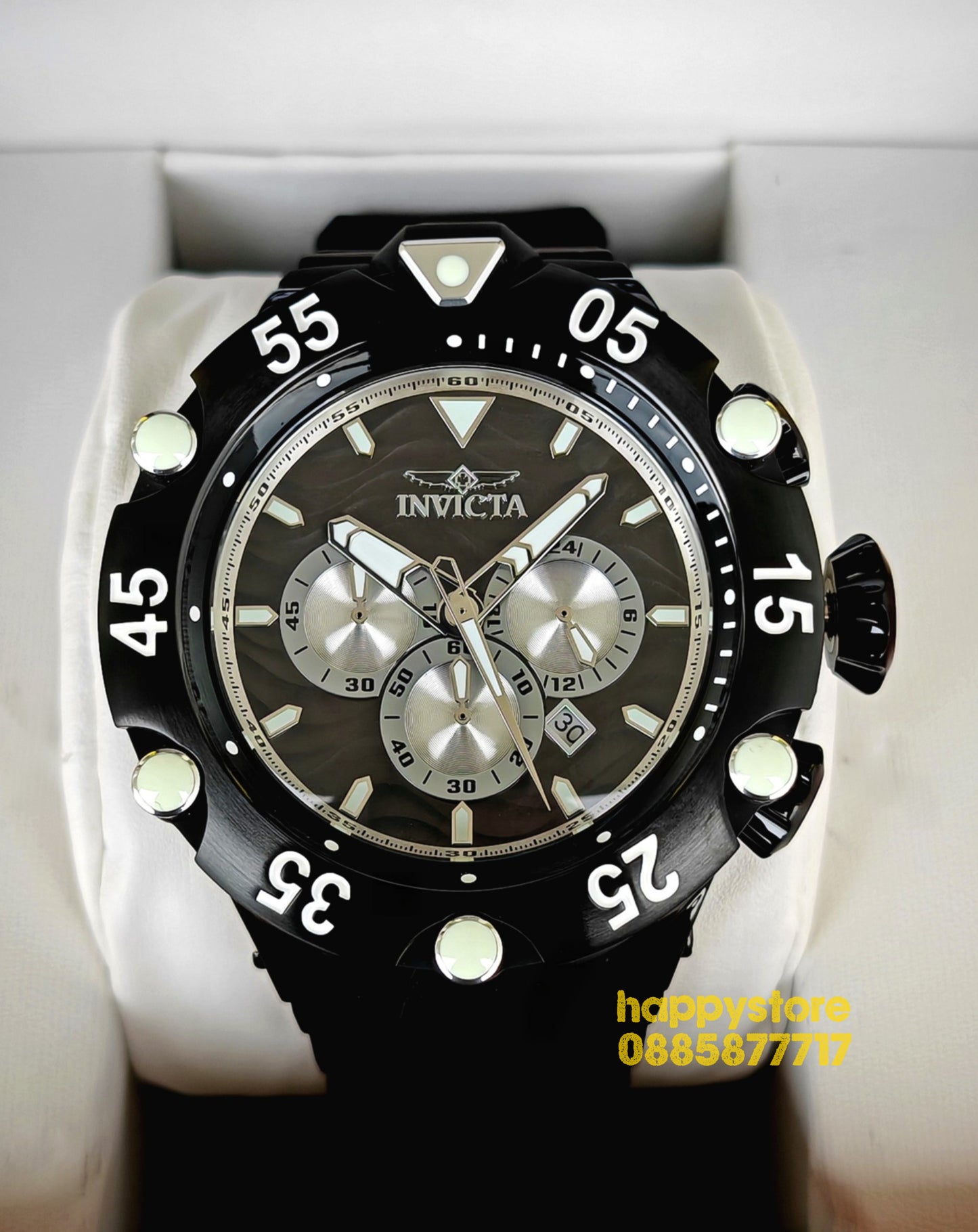 INVICTA Velmore Black 54 mm