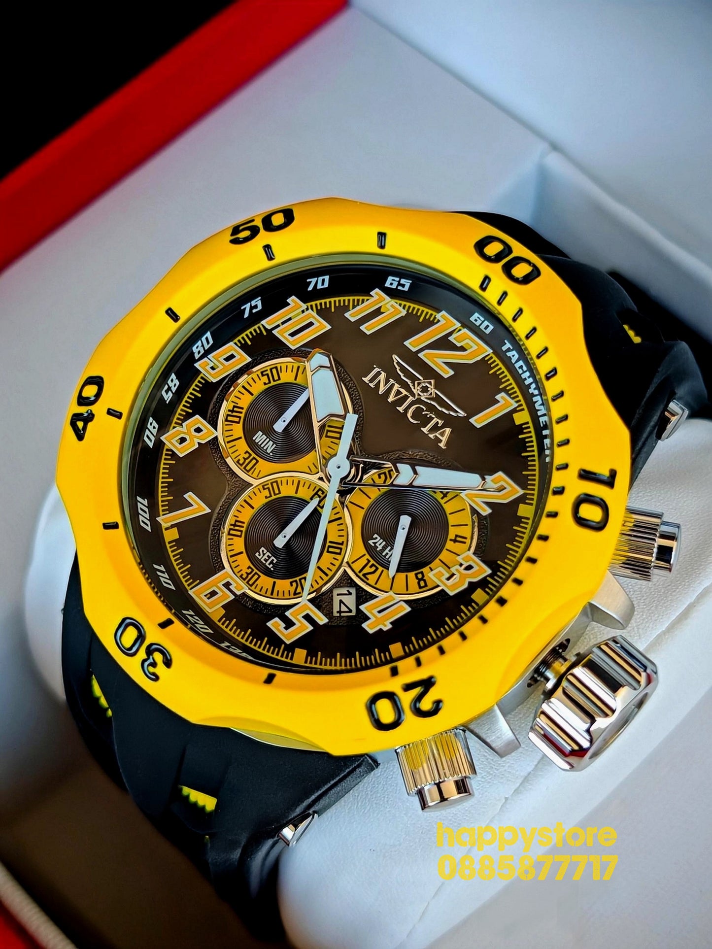 INVICTA Hydra Yellow 52 mm