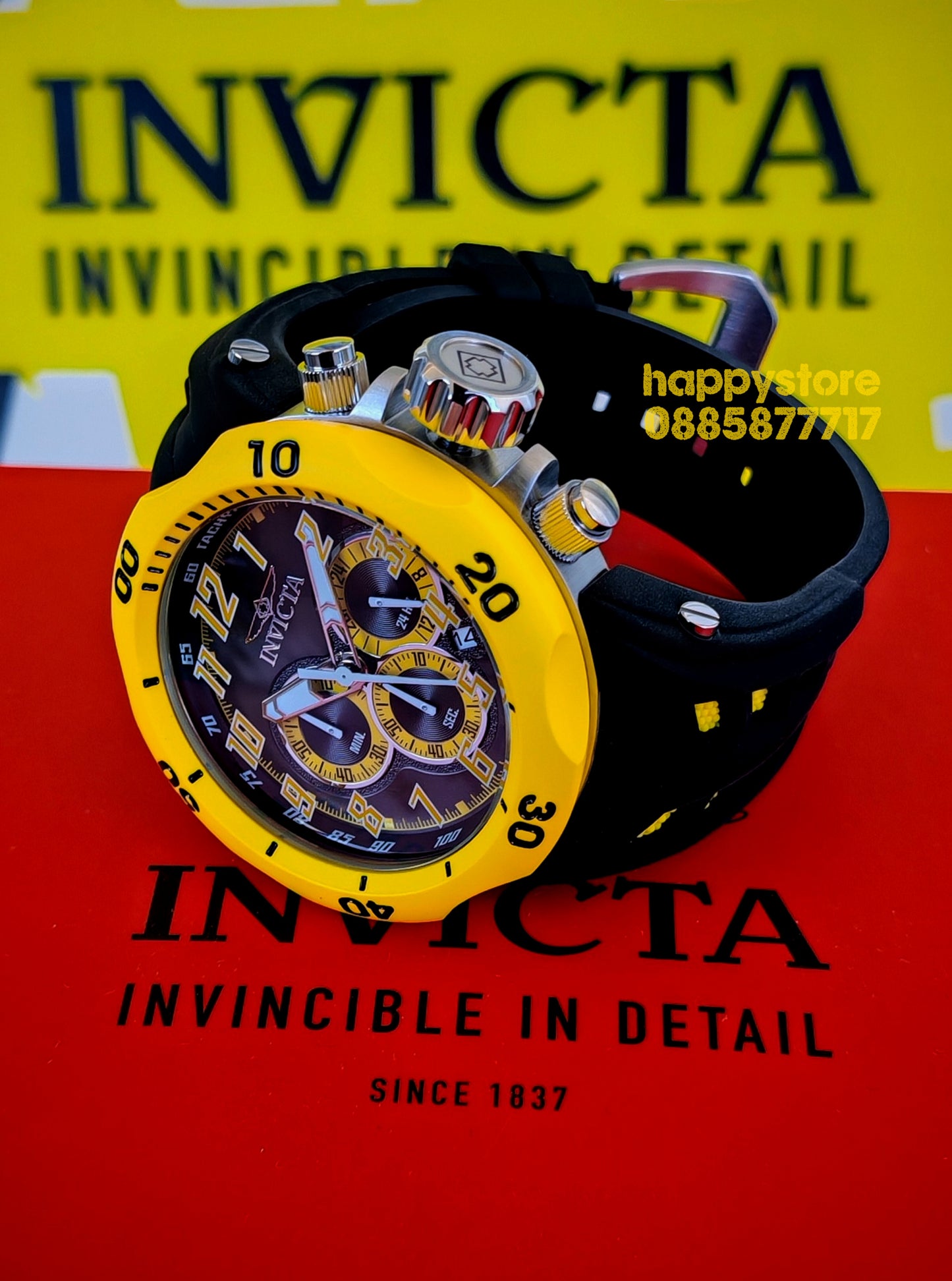 INVICTA Hydra Yellow 52 mm