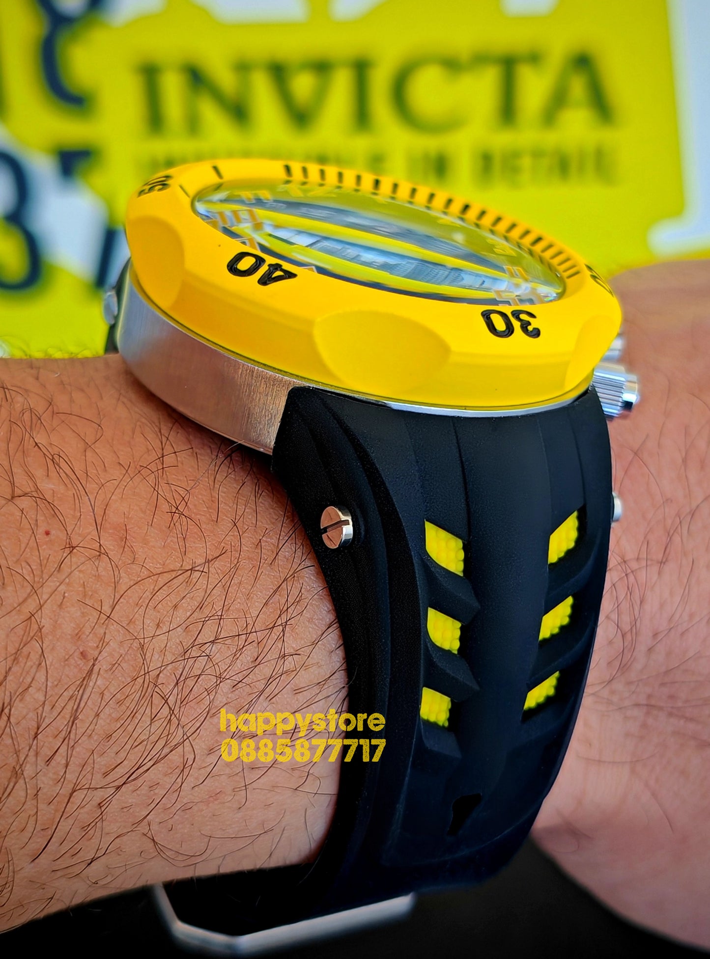 INVICTA Hydra Yellow 52 mm
