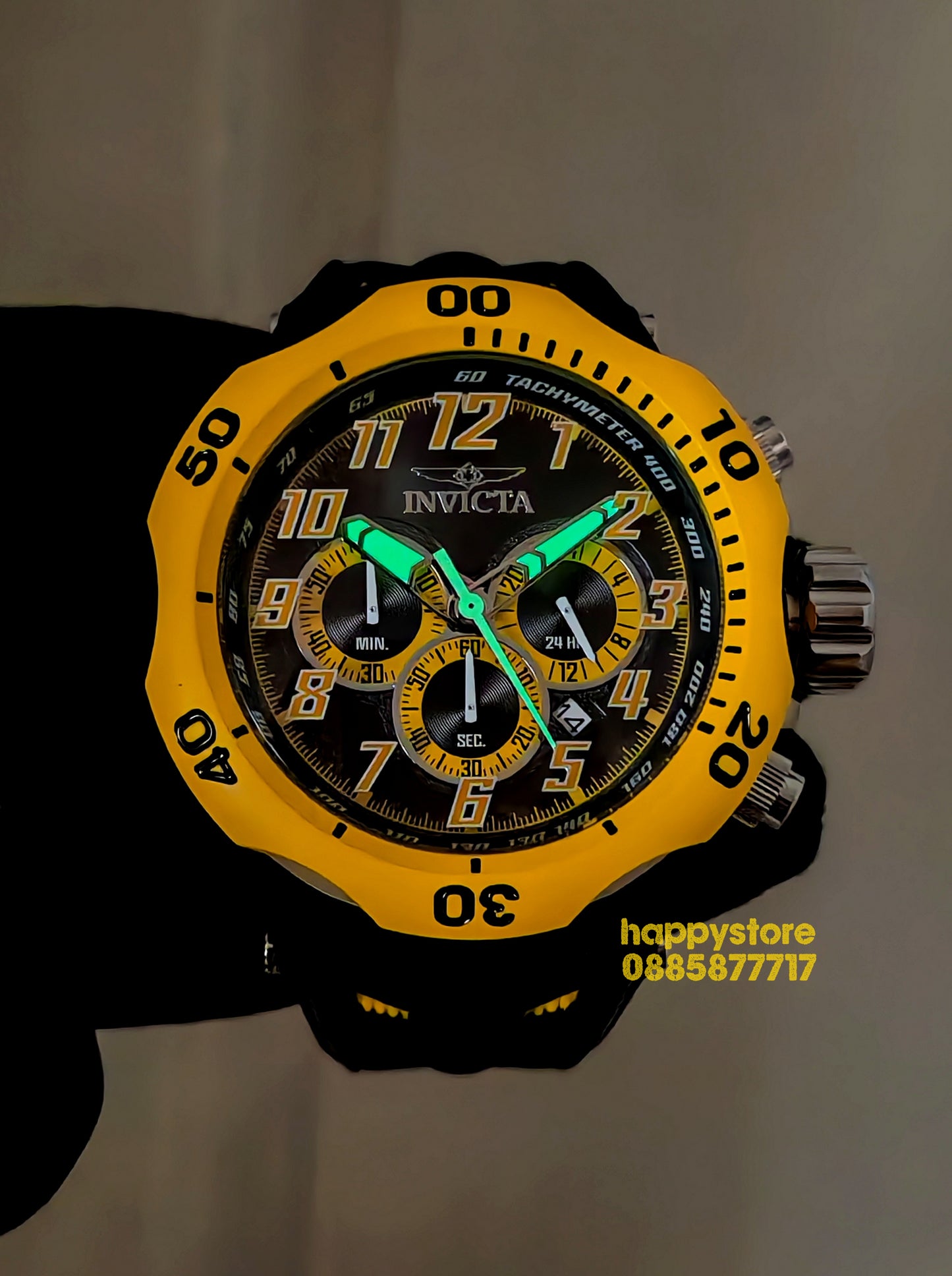 INVICTA Hydra Yellow 52 mm