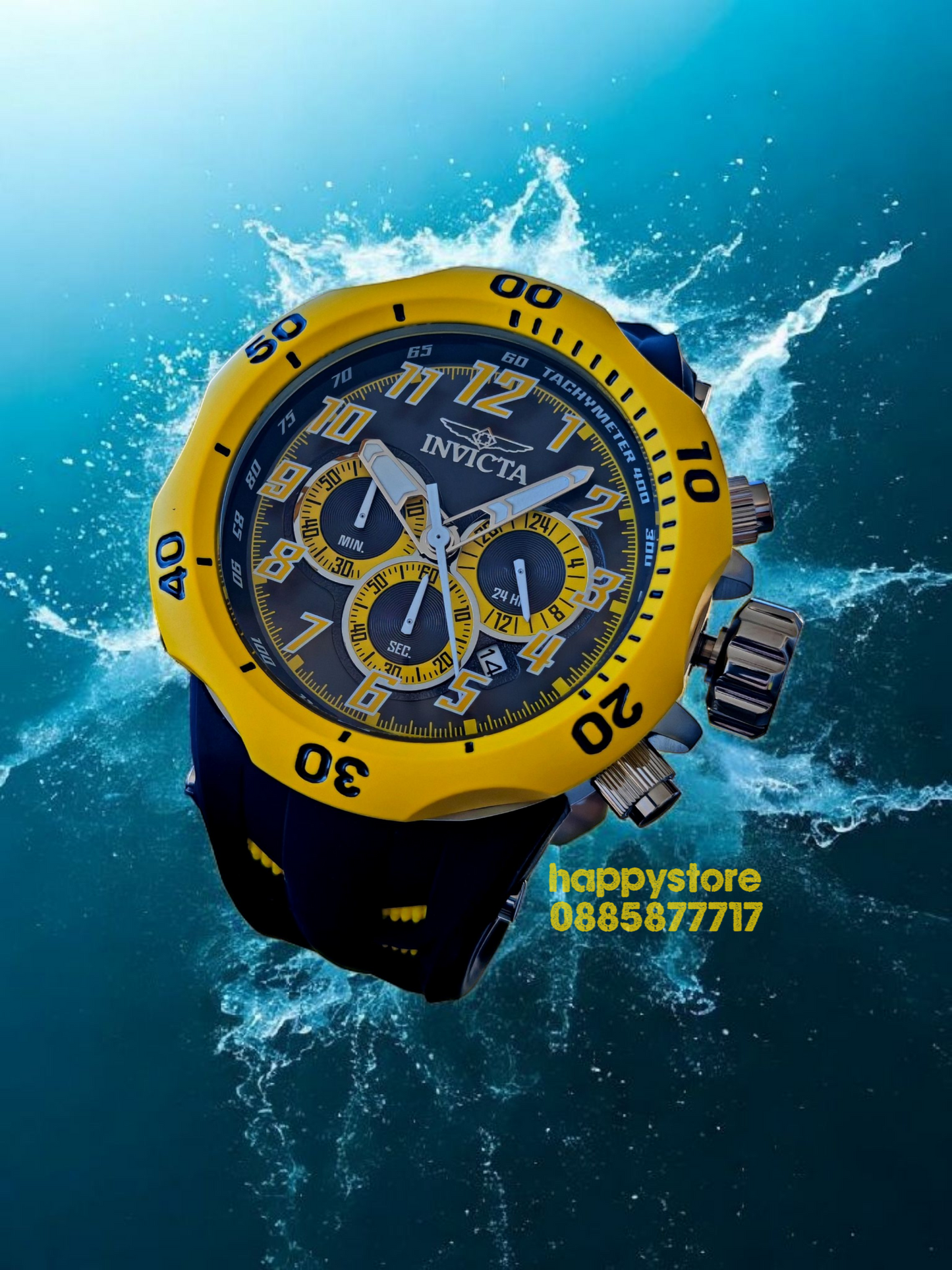 INVICTA Hydra Yellow 52 mm