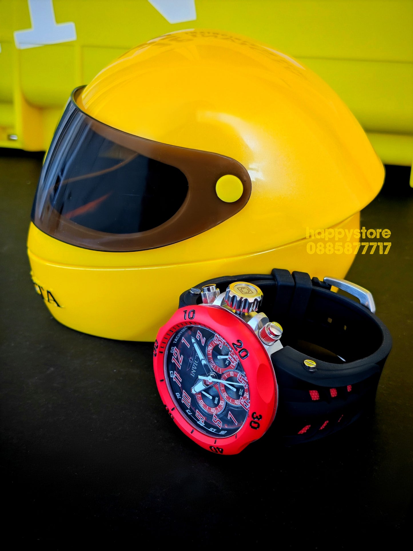 INVICTA Hydra Red 52 mm