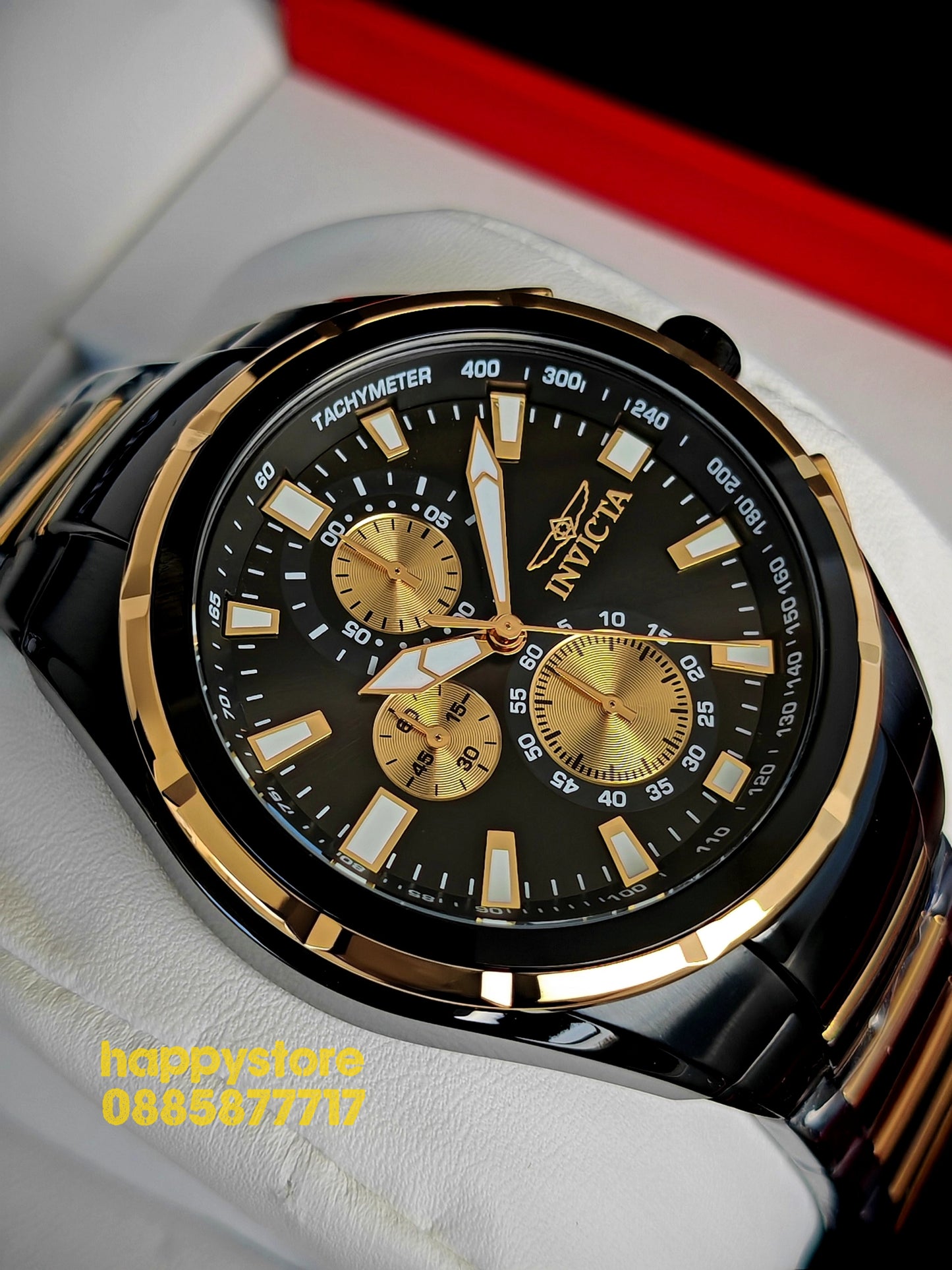 INVICTA Vulture black 46 mm