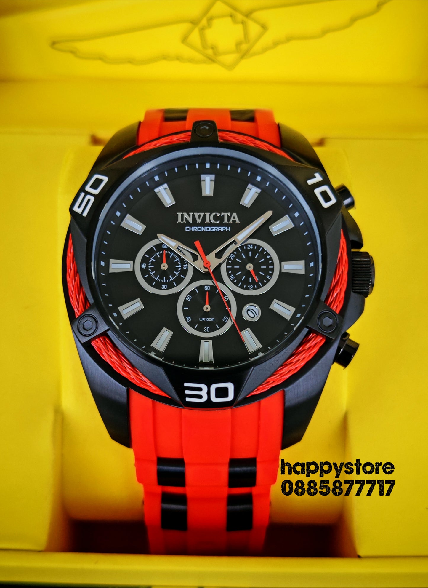 INVICTA Vanguard Red 50mm