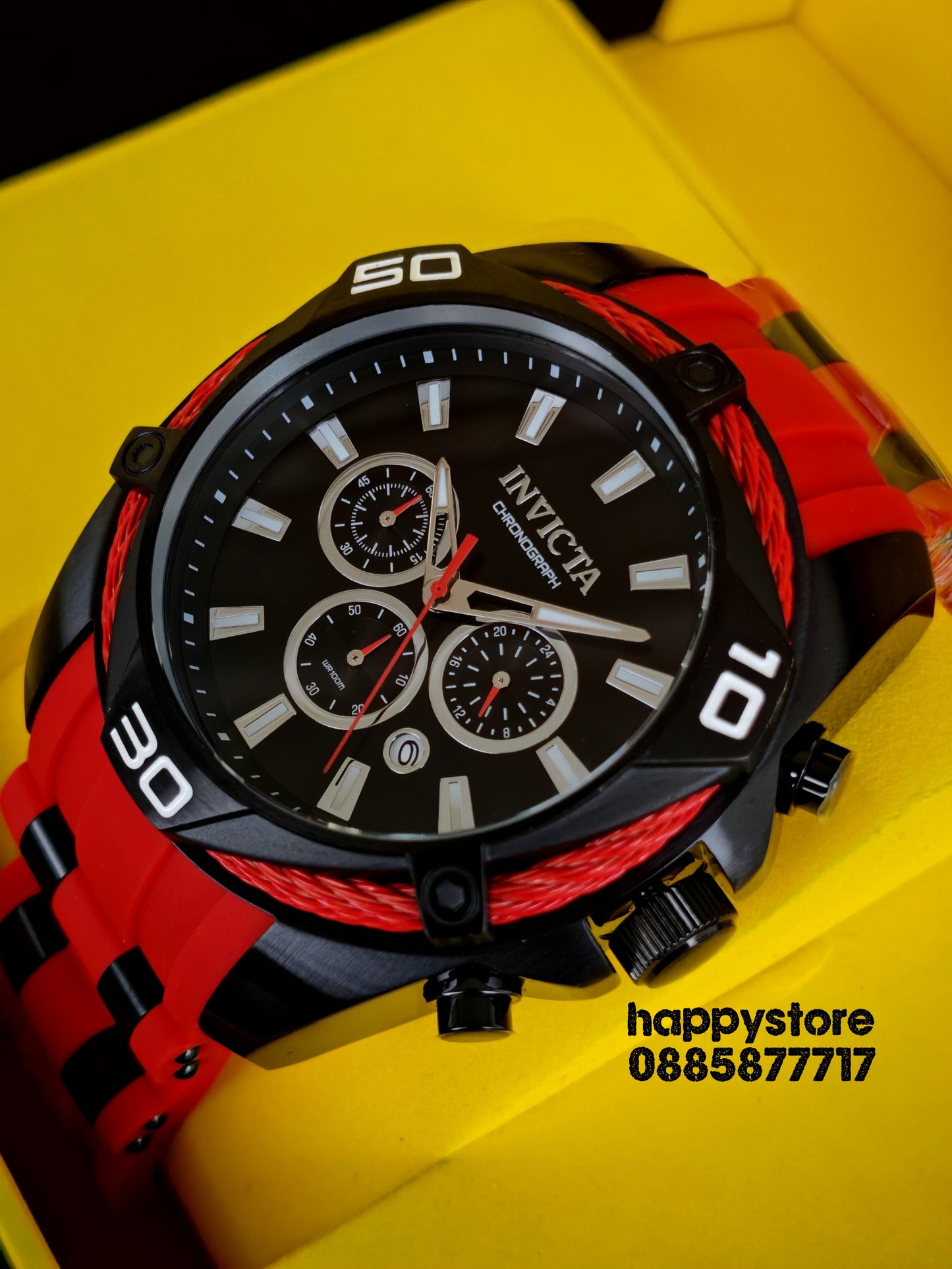 INVICTA Vanguard Red 50mm