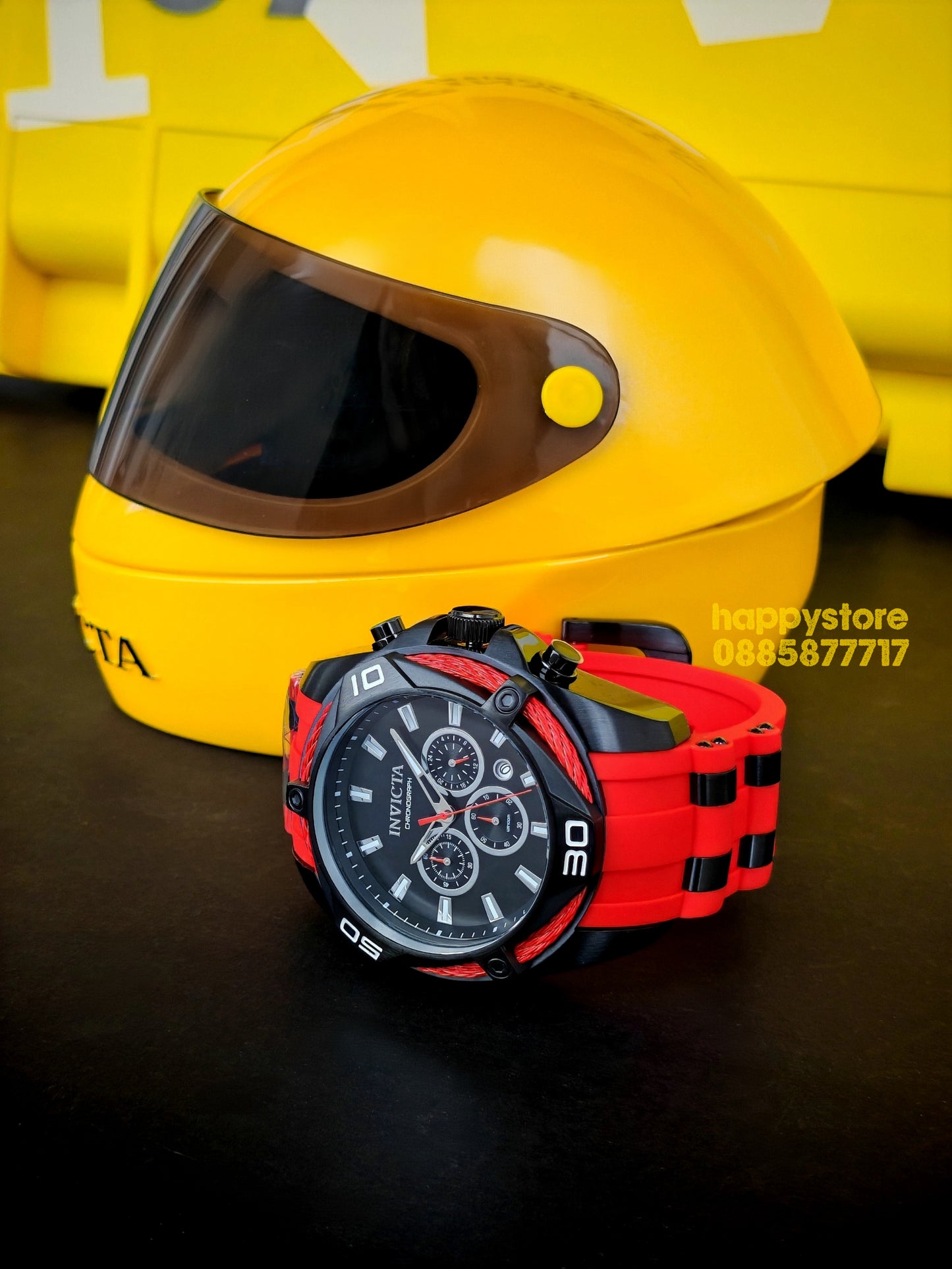 INVICTA Vanguard Red 50mm