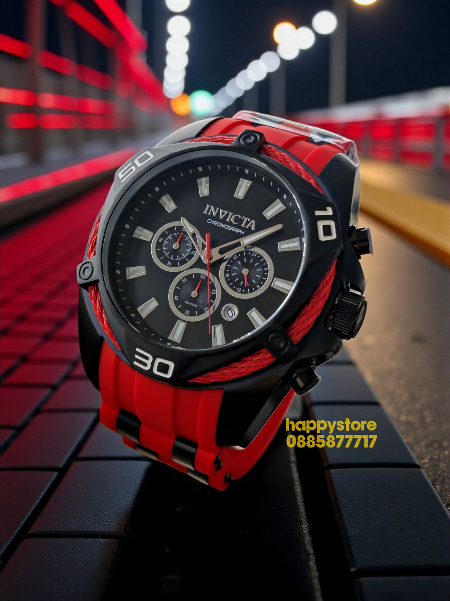 INVICTA Vanguard Red 50mm
