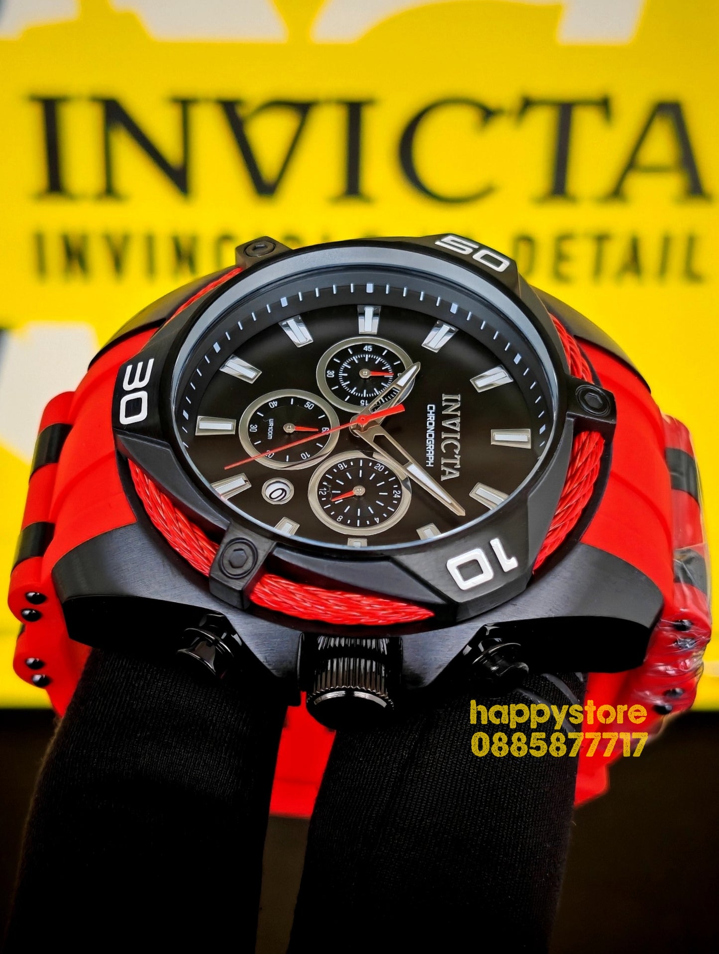 INVICTA Vanguard Red 50mm
