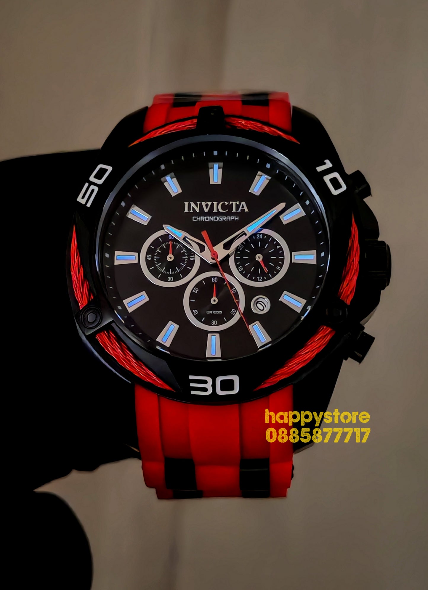 INVICTA Vanguard Red 50mm