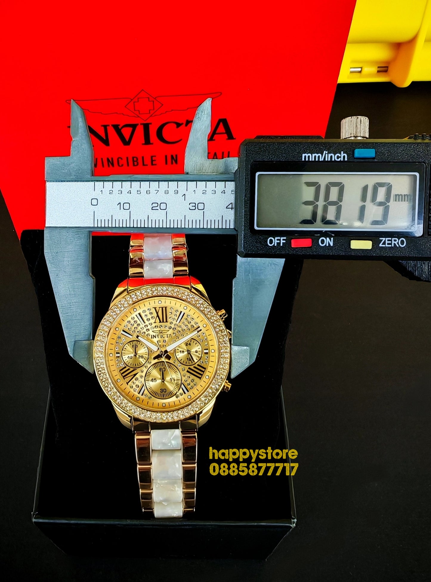 INVICTA Gold Pearl 38 mm